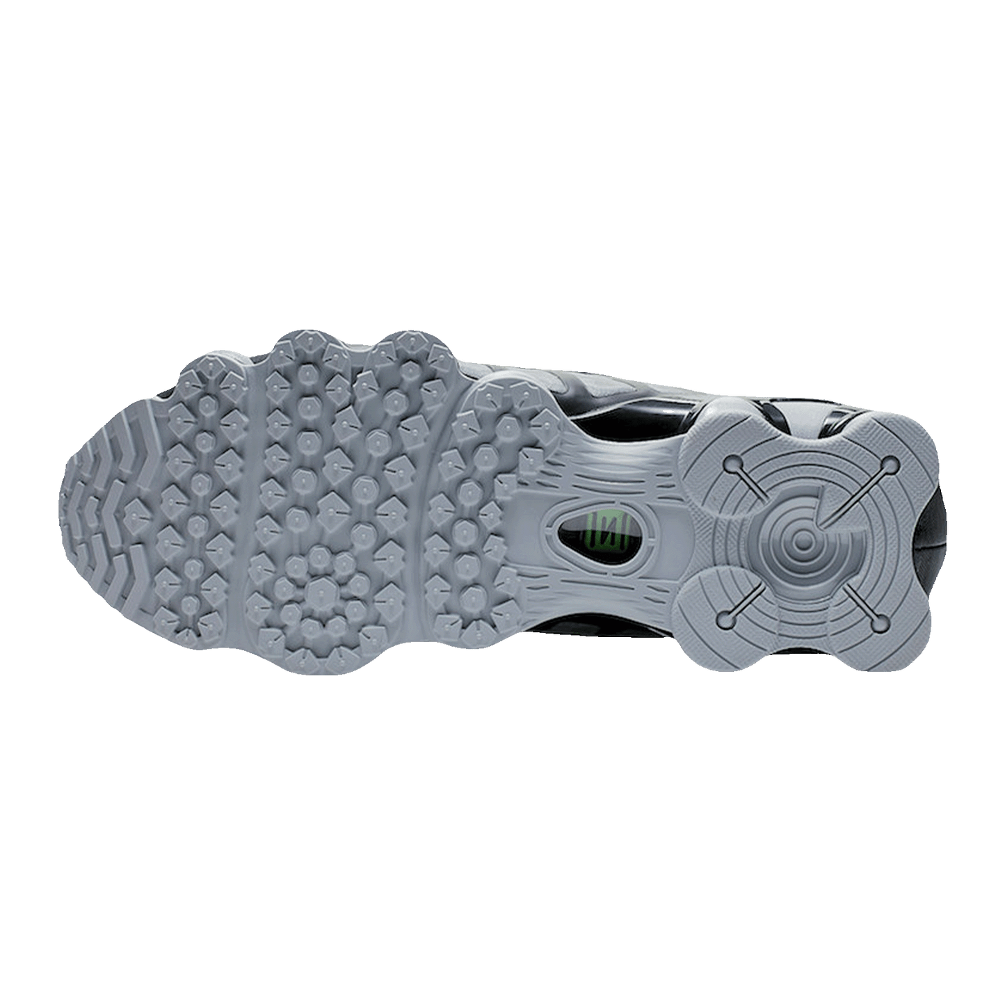 Nike Shox TL Wolf Grey Lime Blast Sohle