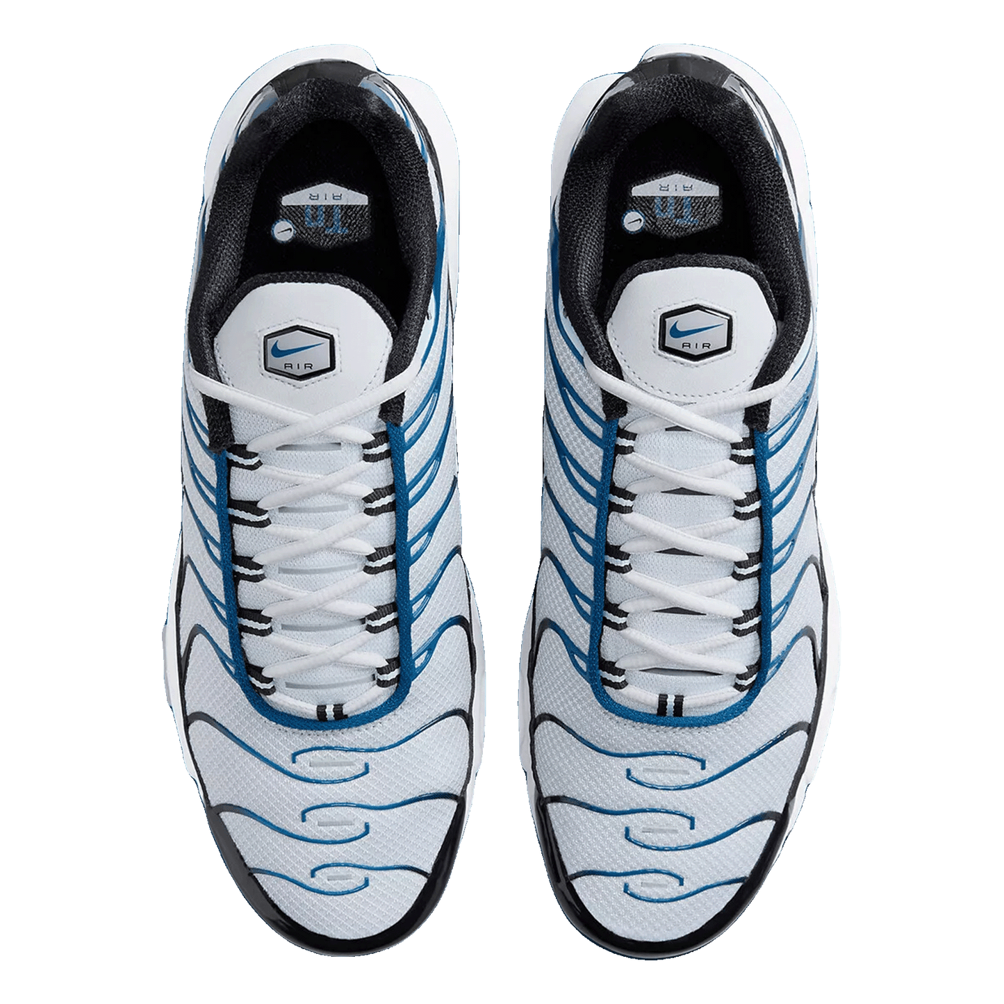 Nike TN Air Max Plus Pure Platinum Court Blue Oben