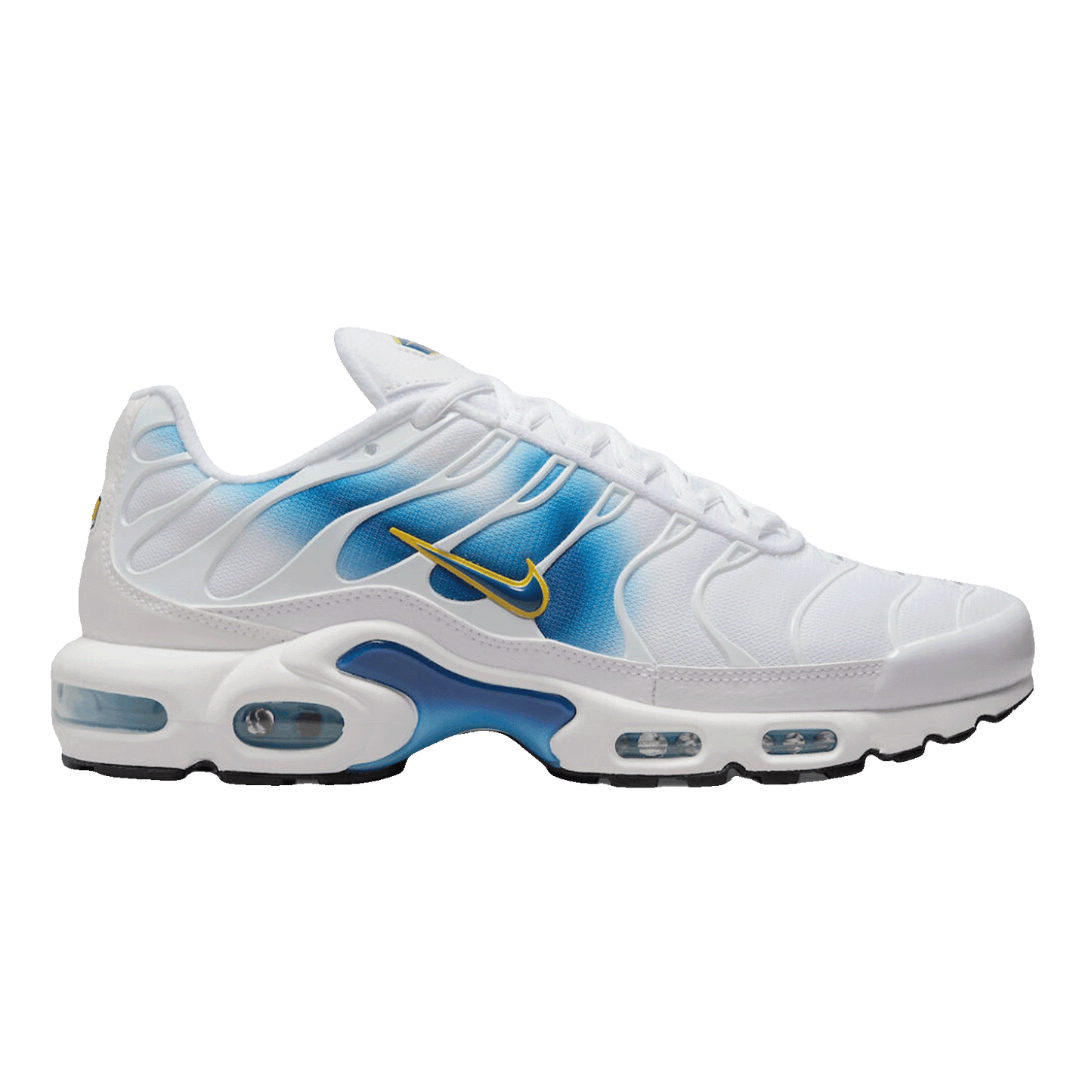 Nike TN Air Max Plus Spray Paint Swoosh White Blue