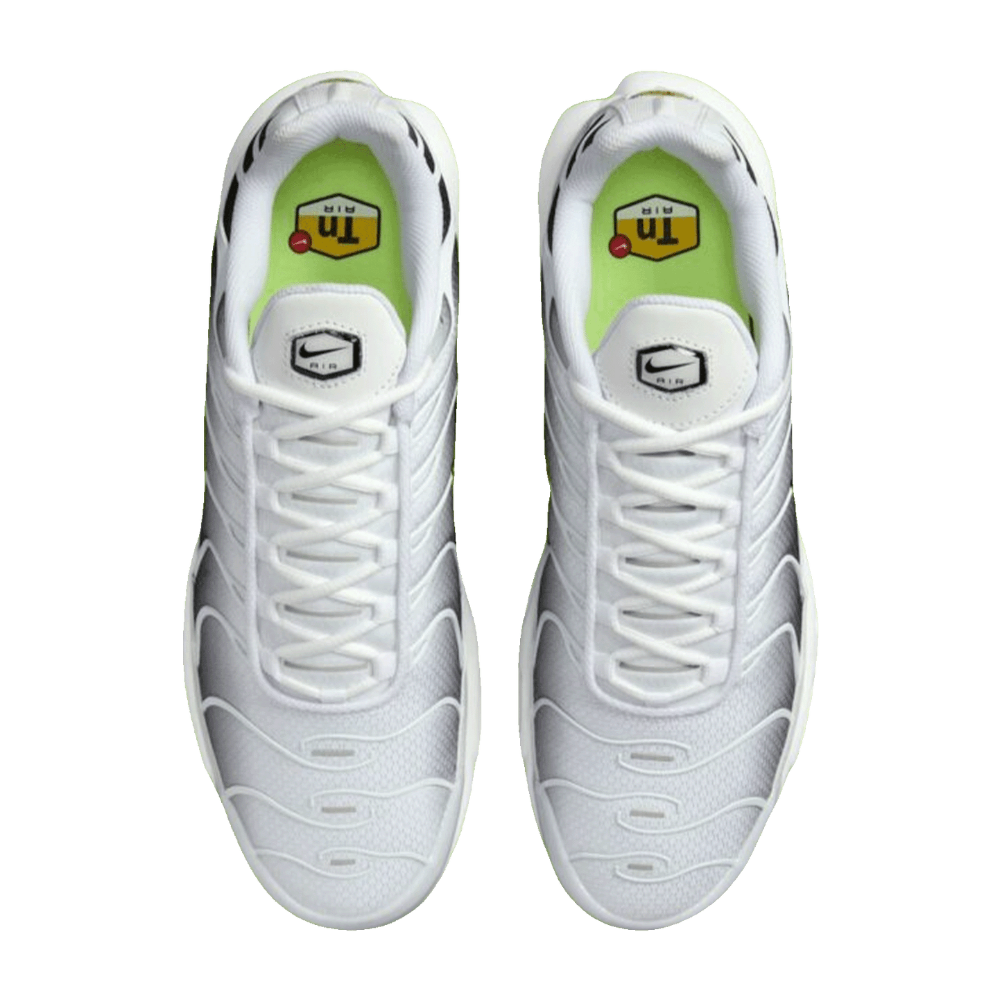 Nike TN Air Max Plus White Black Volt Oben