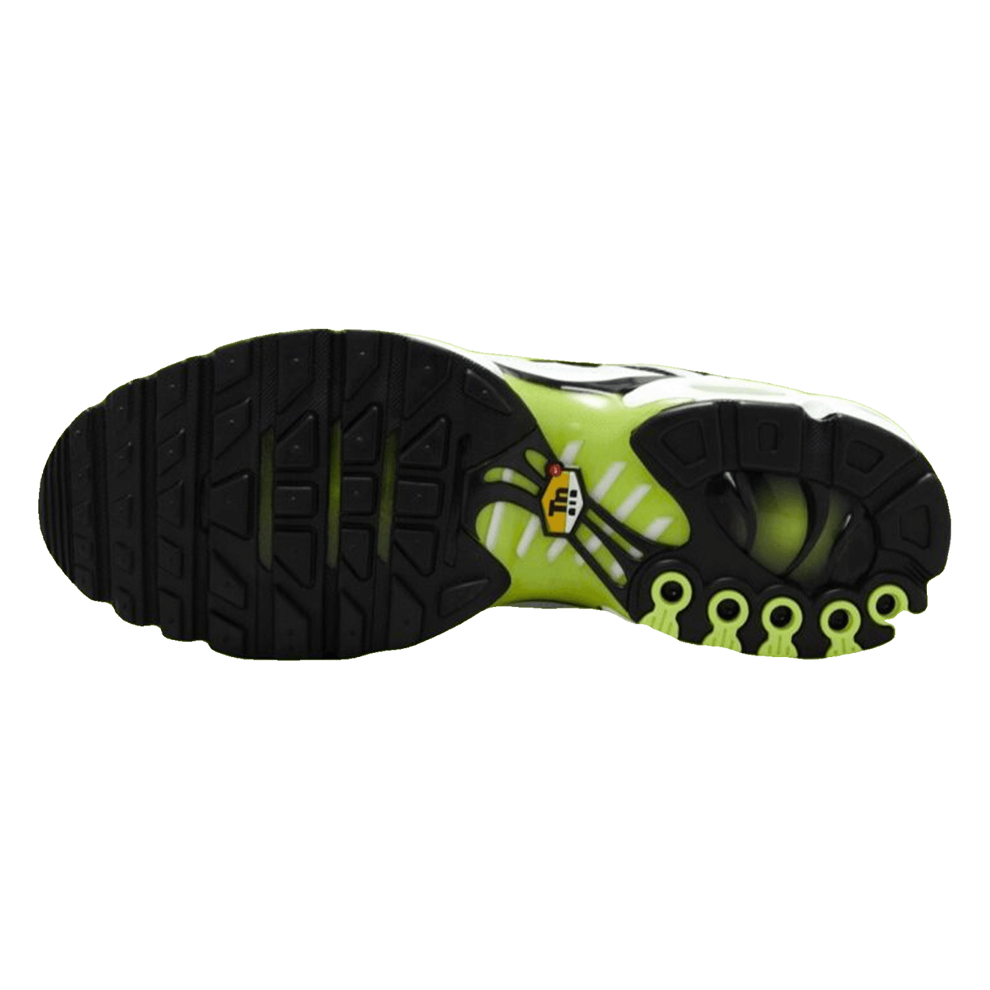 Nike TN Air Max Plus White Black Volt Sohle