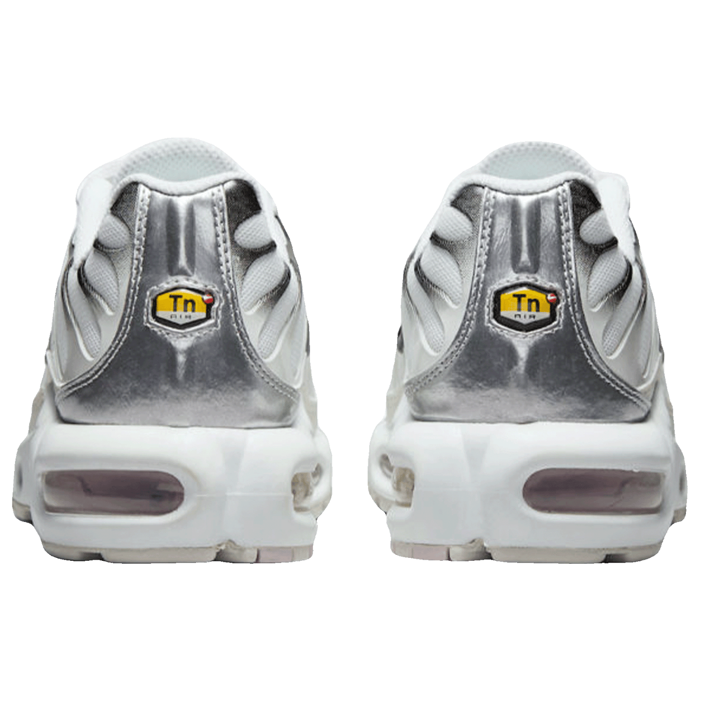 Nike TN Air Max Plus White Neon Metallic Silver (W) Back