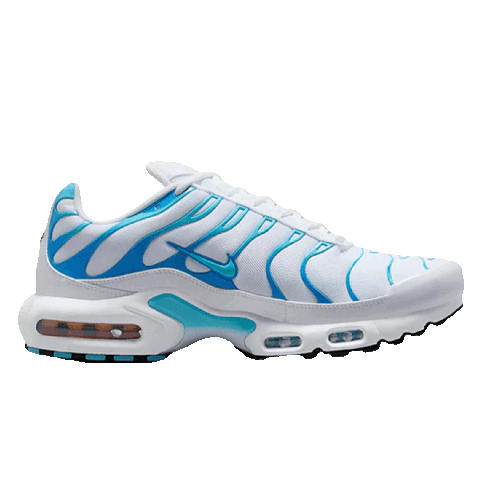 Nike TN Air Max Plus White Polarised Blue – Forty Four Sneaker