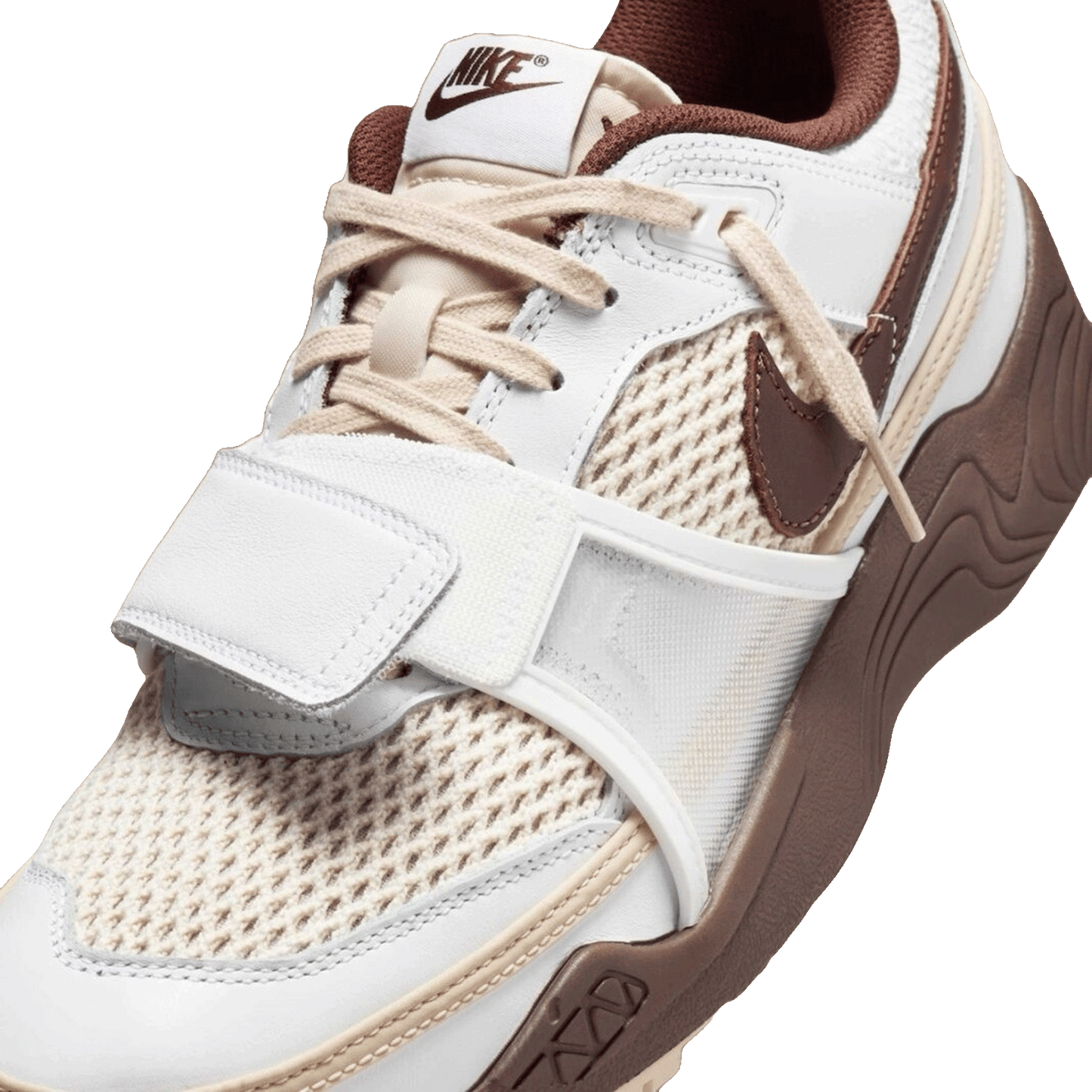Nike Zoom Field Jaxx Travis Scott Light Chocolate Tongue