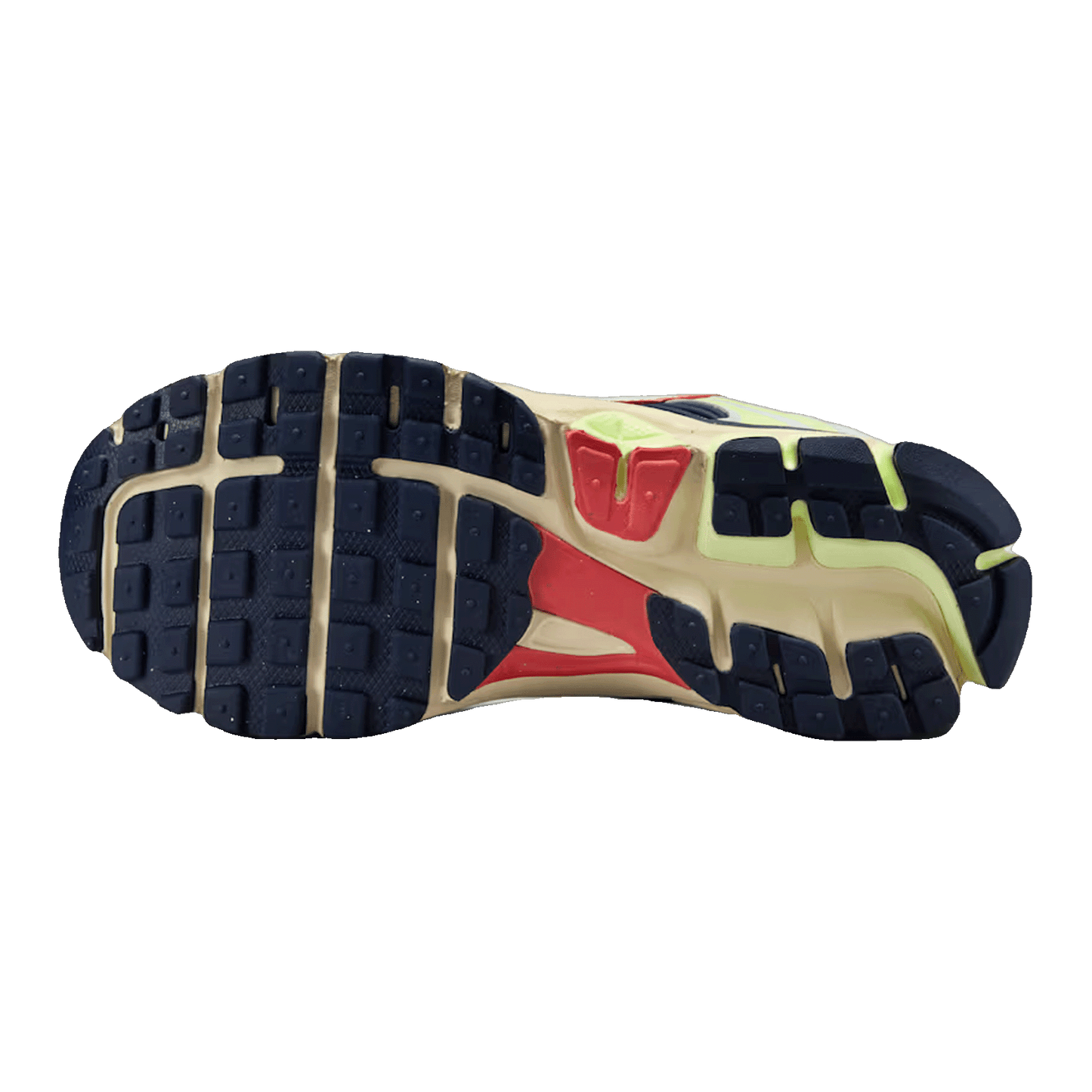 Nike Zoom Vomero 5 Barely Volt Midnight Navy Pure Platinum White (GS) Sohle IB4406-701