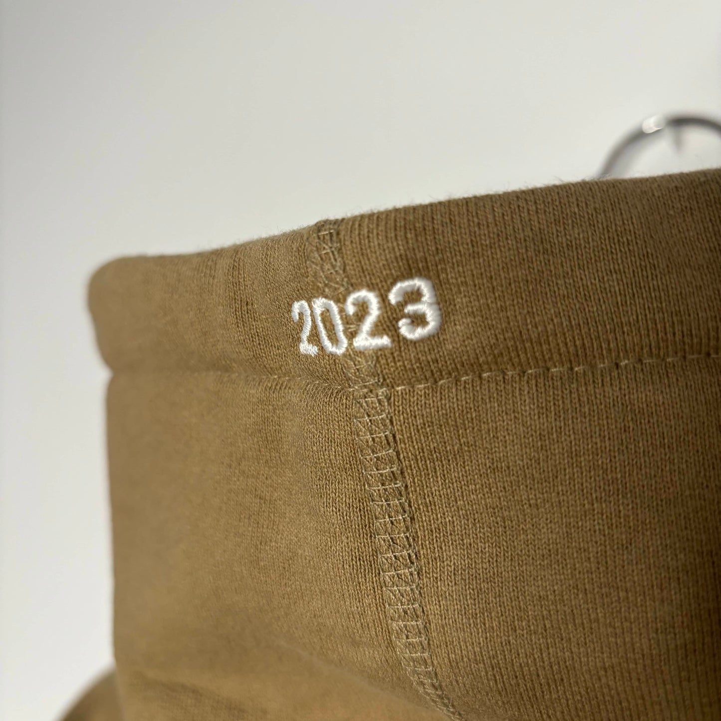 Supreme Box Logo Hooded Sweatshirt Dark Sand Kaputze