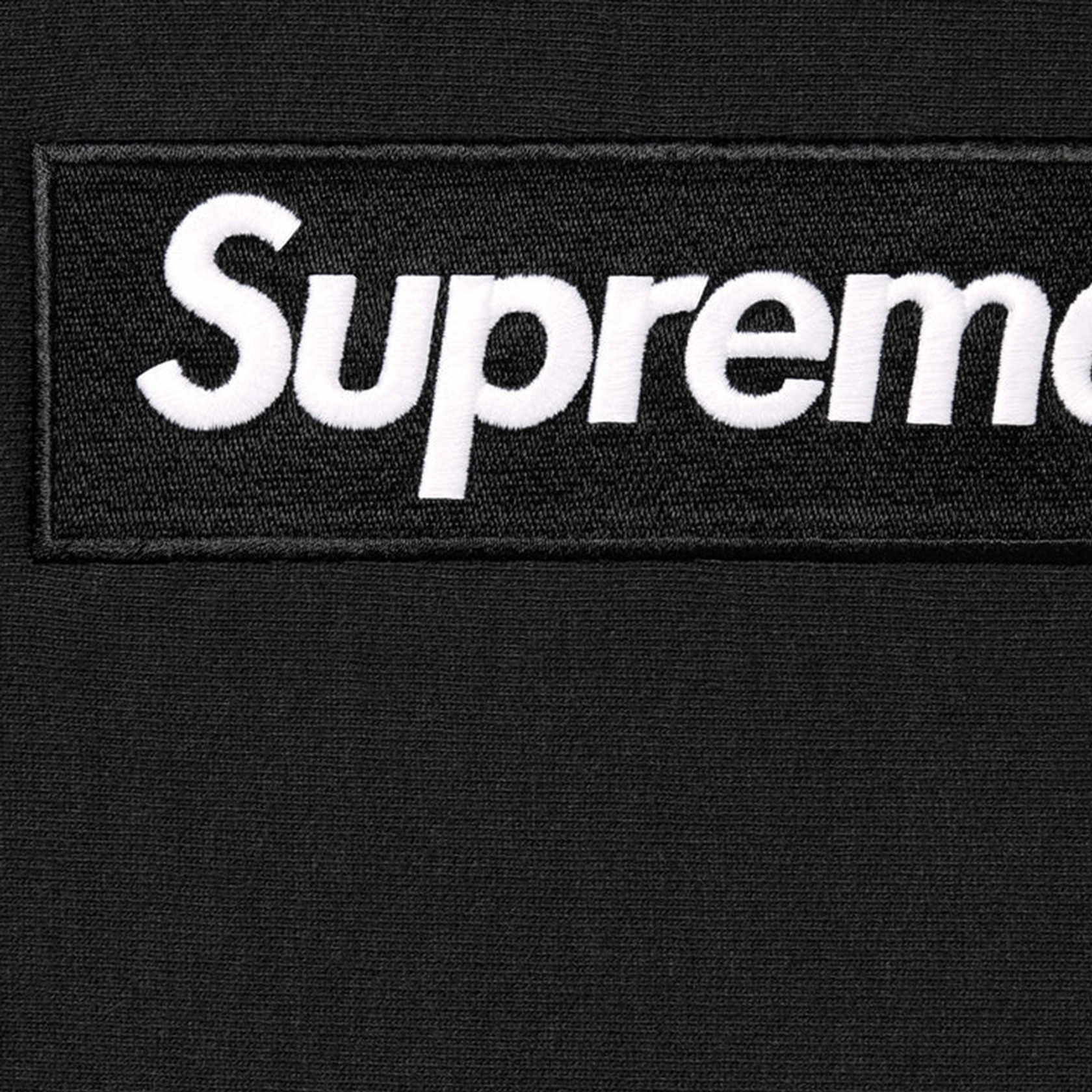 Supreme Box Logo Hooded Sweatshirt Sweatshirt (FW24) Black Logo