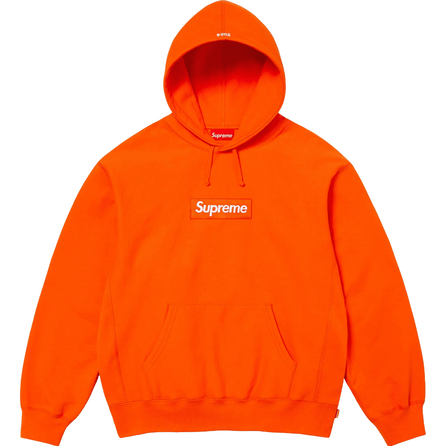 Supreme Box Logo Hooded Sweatshirt Sweatshirt (FW24) Dark Orange