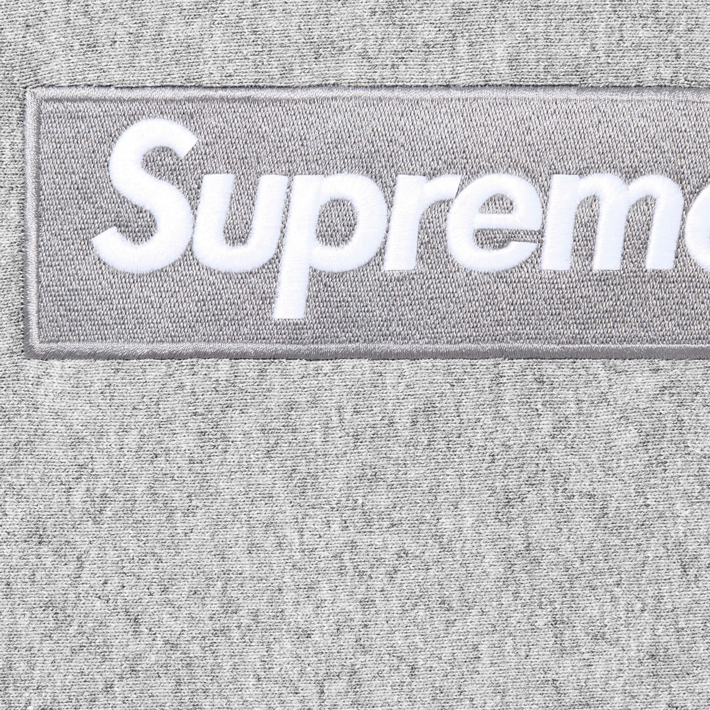 Supreme Box Logo Hooded Sweatshirt Sweatshirt (FW24) Heather Grey Logo