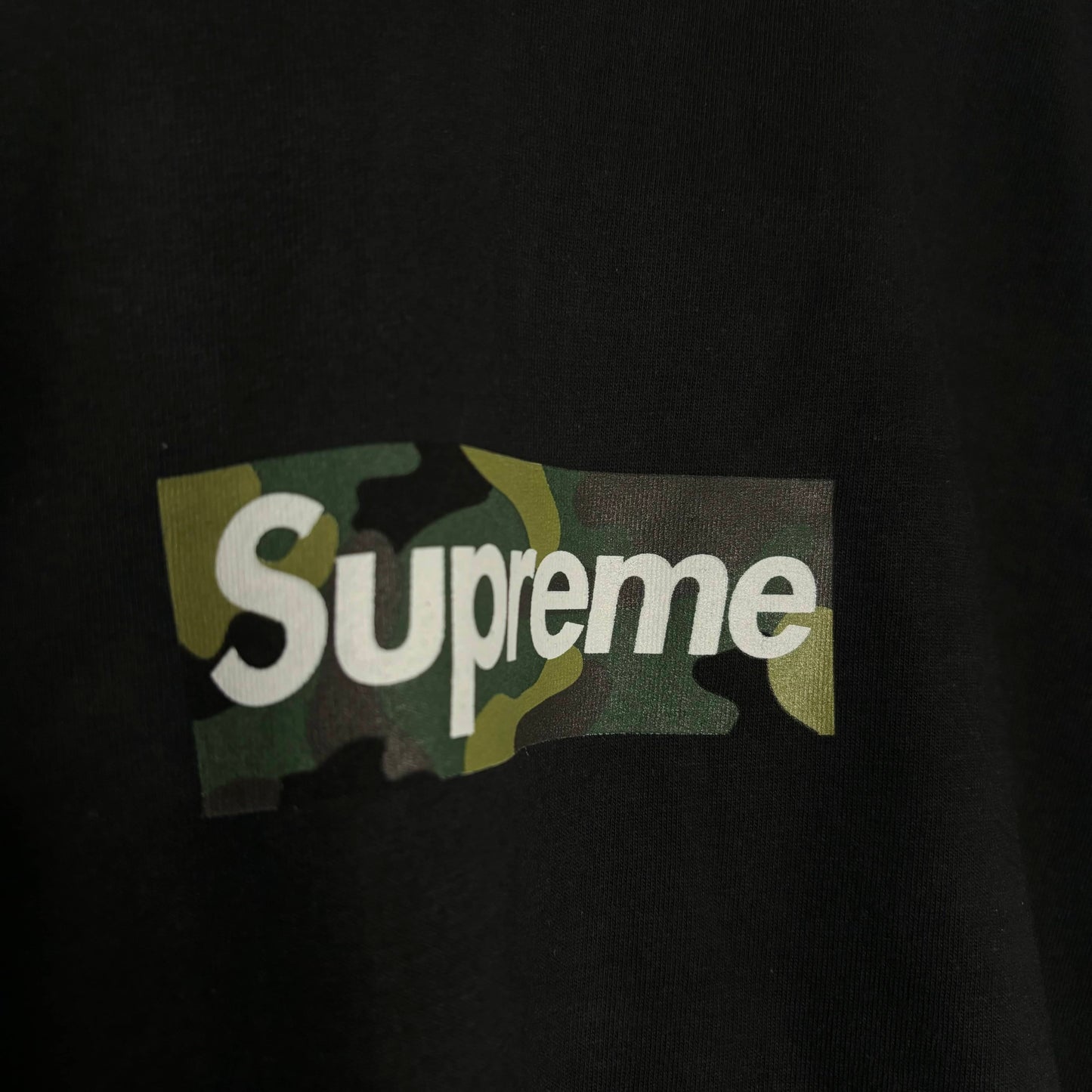 Supreme Box Logo Tee Black Box