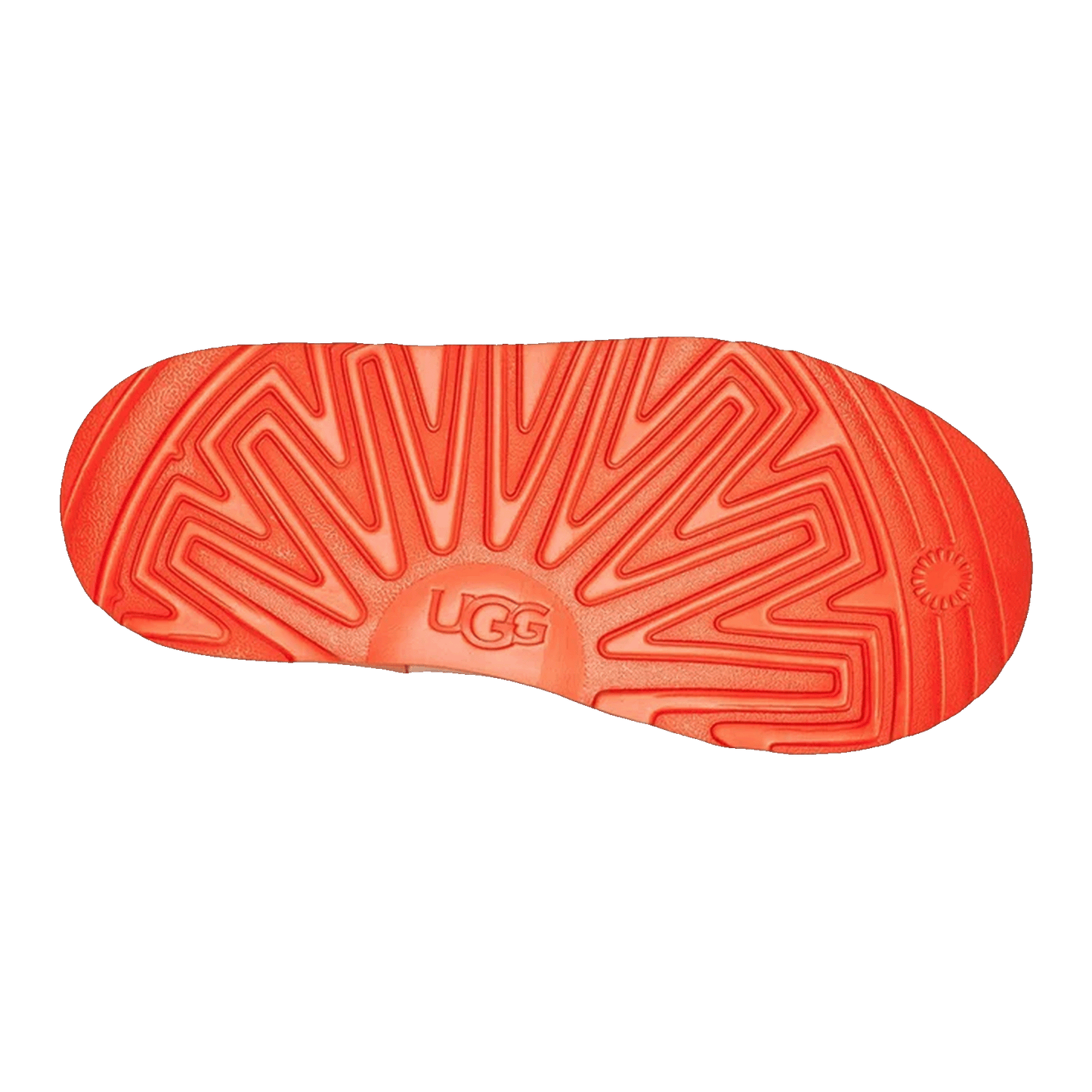 UGG Classic Clear Mini II Boot Orange Soda (Kids) Sohle