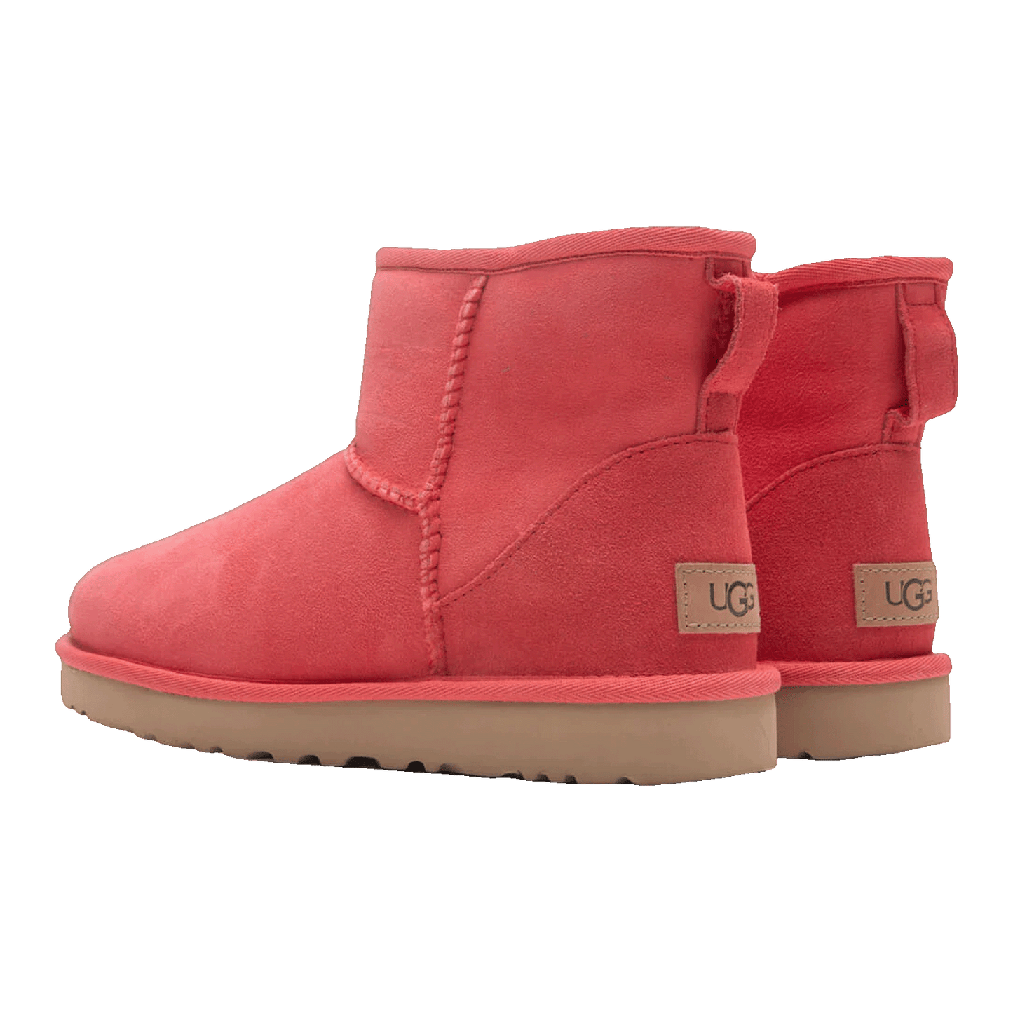 UGG Classic Mini II Boot Hibiscus Pink (W) Back