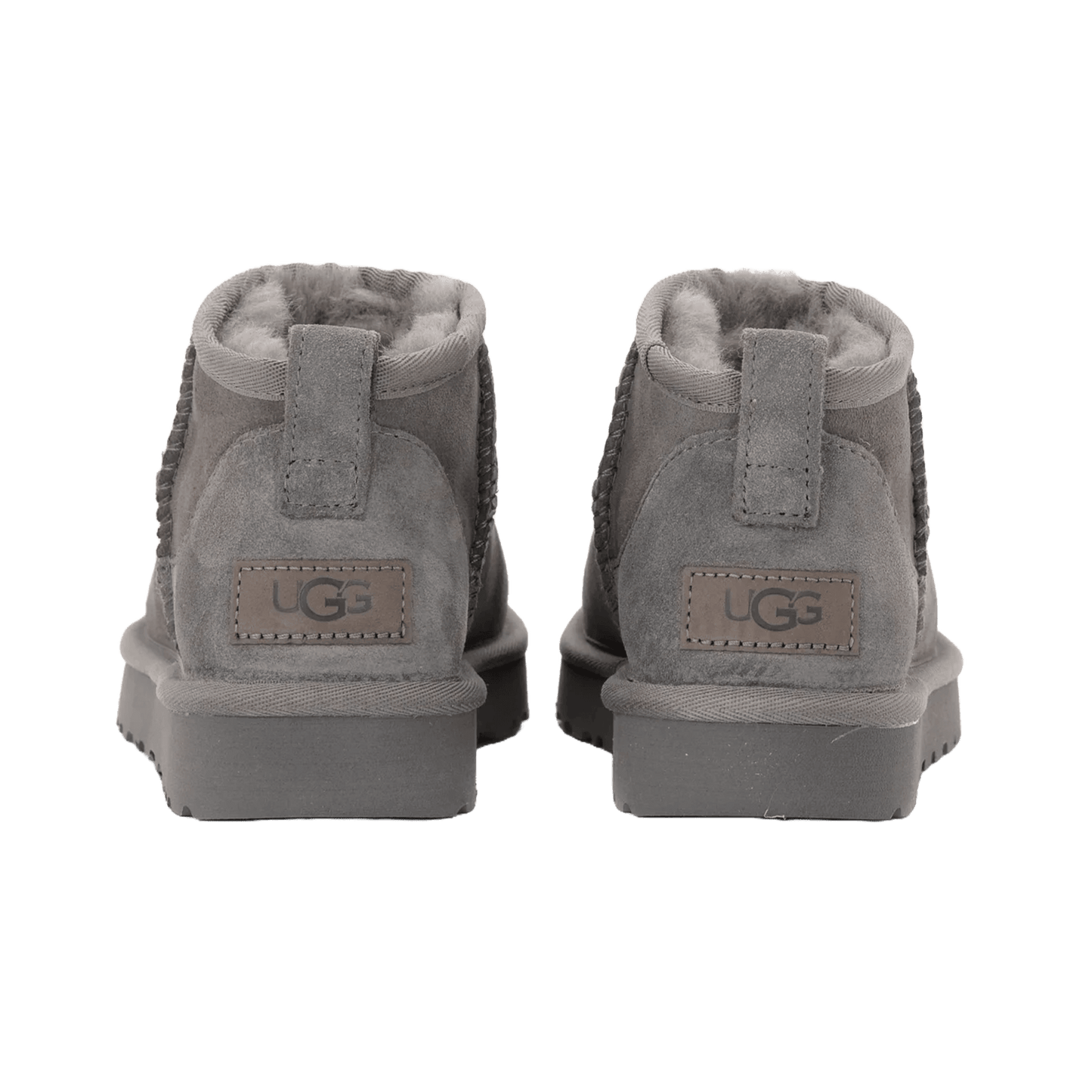 UGG Classic Ultra Mini Boot Grey (W) Back