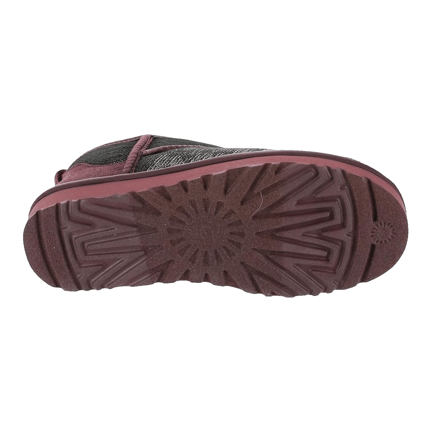 UGG Classic Ultra Mini Boot Mirror Ball Wild Grape (W) Sohle