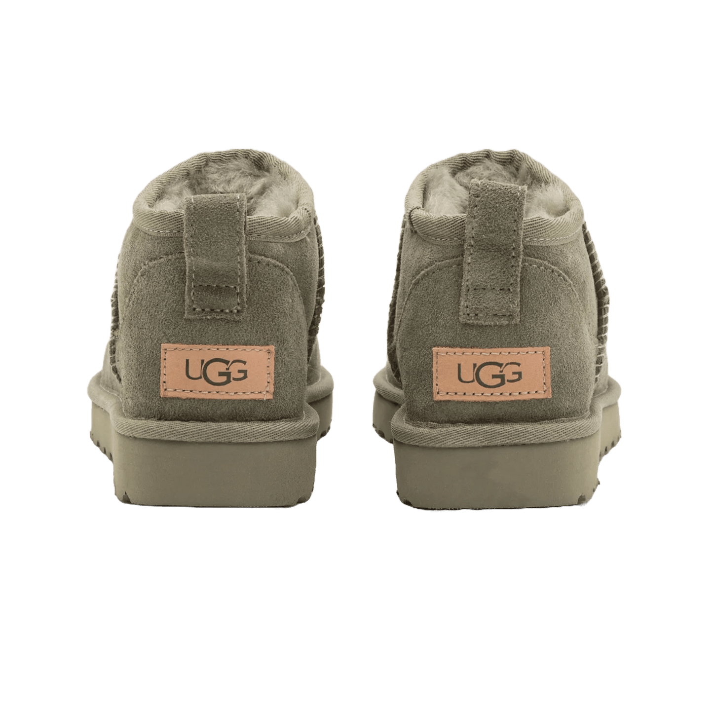 UGG Classic Ultra Mini Boot Moss Green (W) Back
