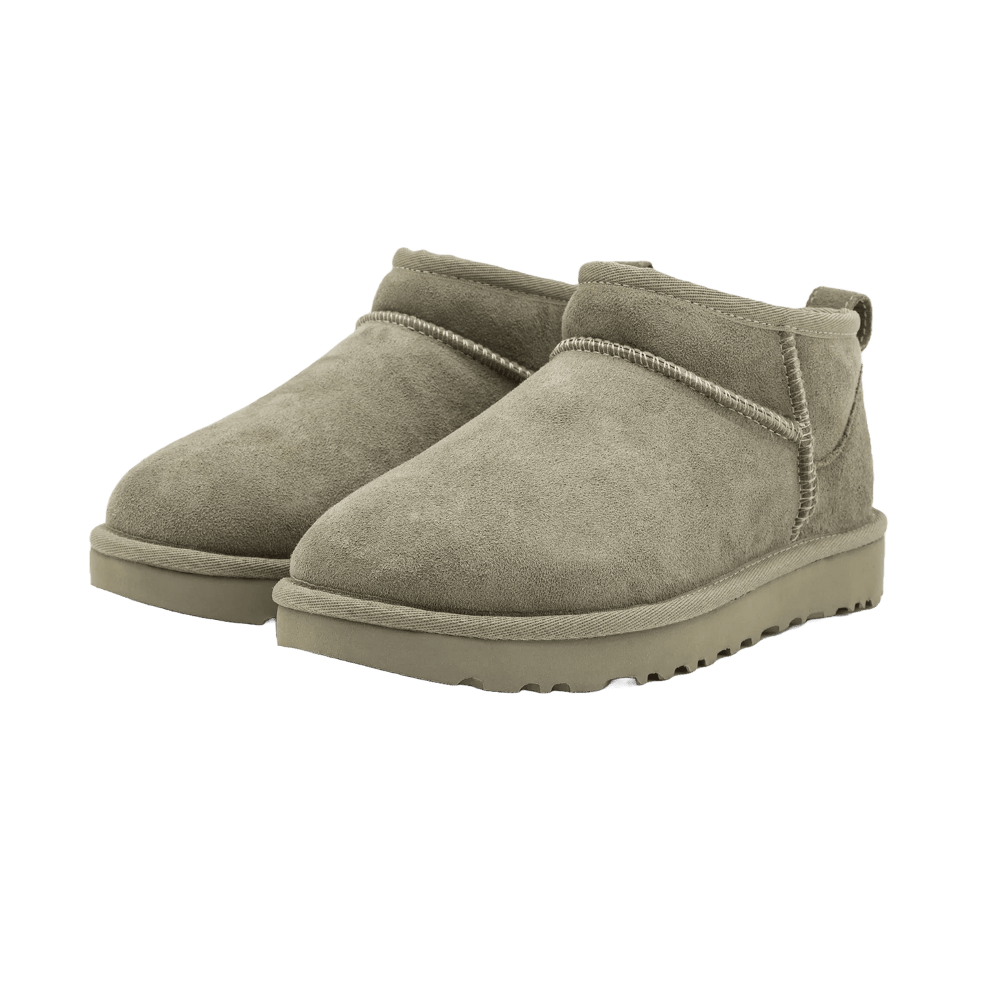 UGG Classic Ultra Mini Boot Moss Green (W) Side