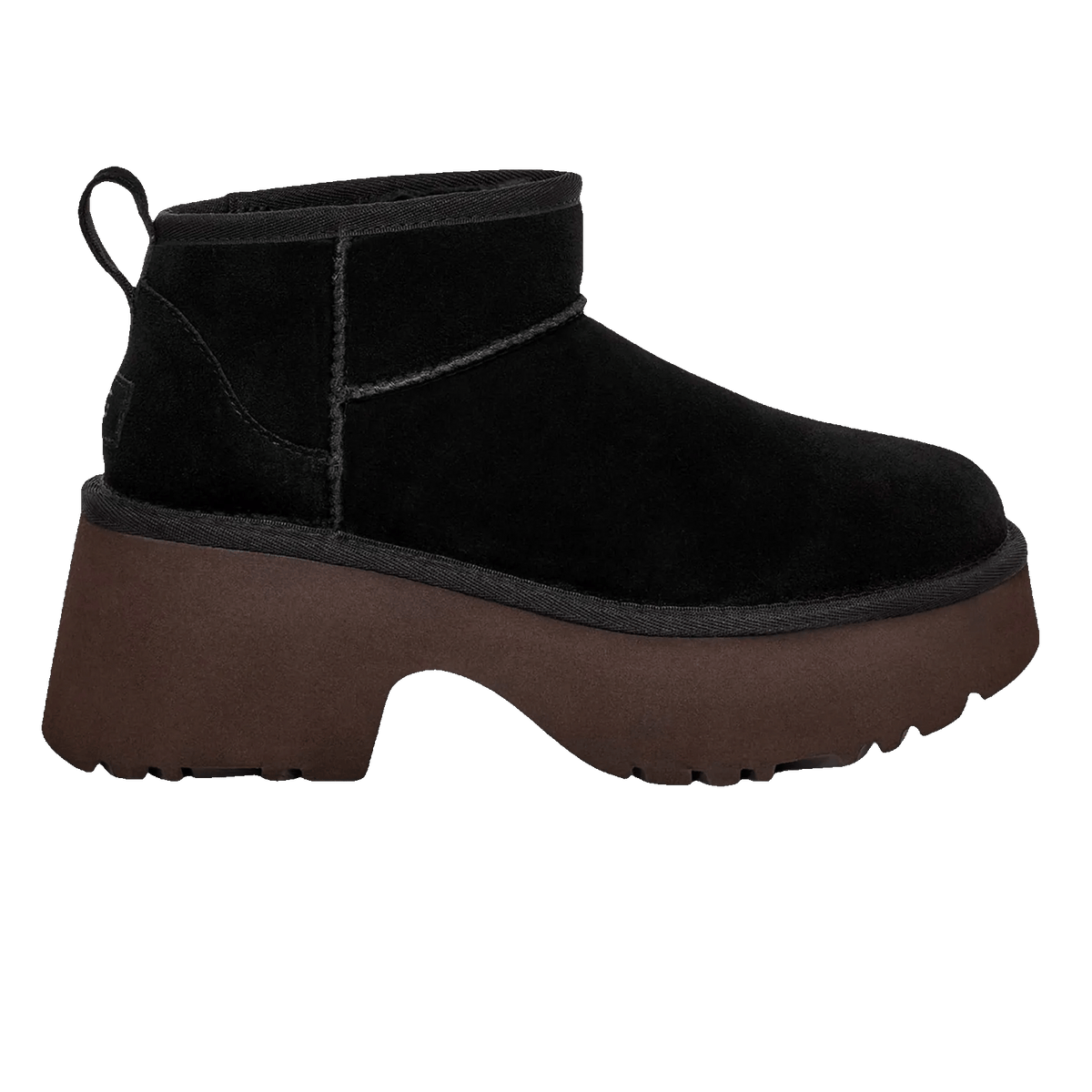 UGG Classic Ultra Mini New Heights Boot Black (W) 1158311-BLK