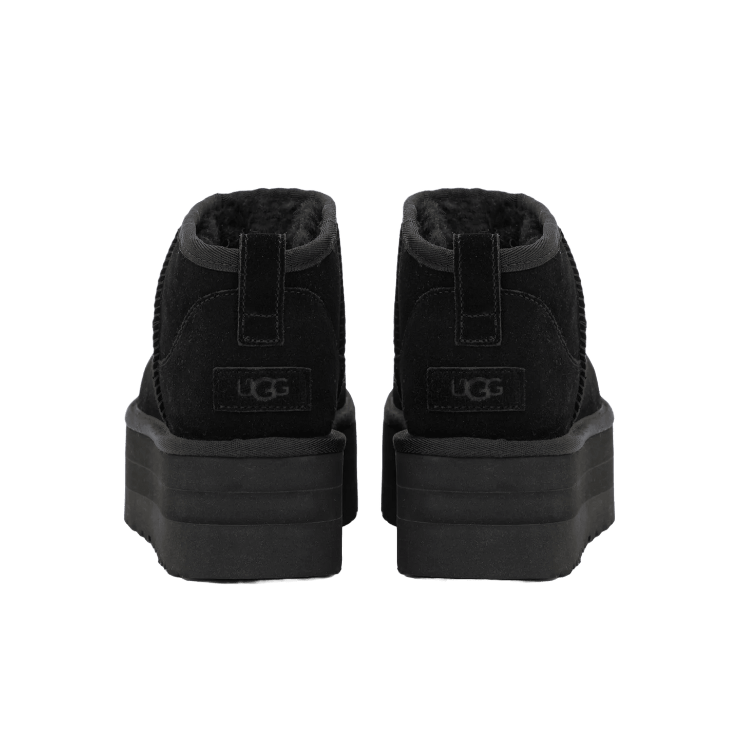 UGG Classic Ultra Mini Platform Boot Black (W) back