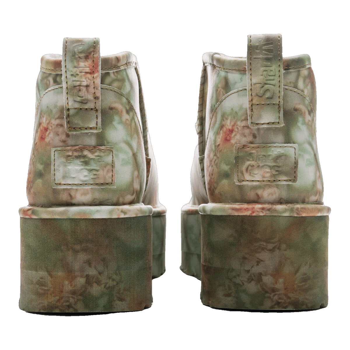 UGG Classic Ultra Mini Platform Boot Collina Strada Green Floral 1170937-GRNF