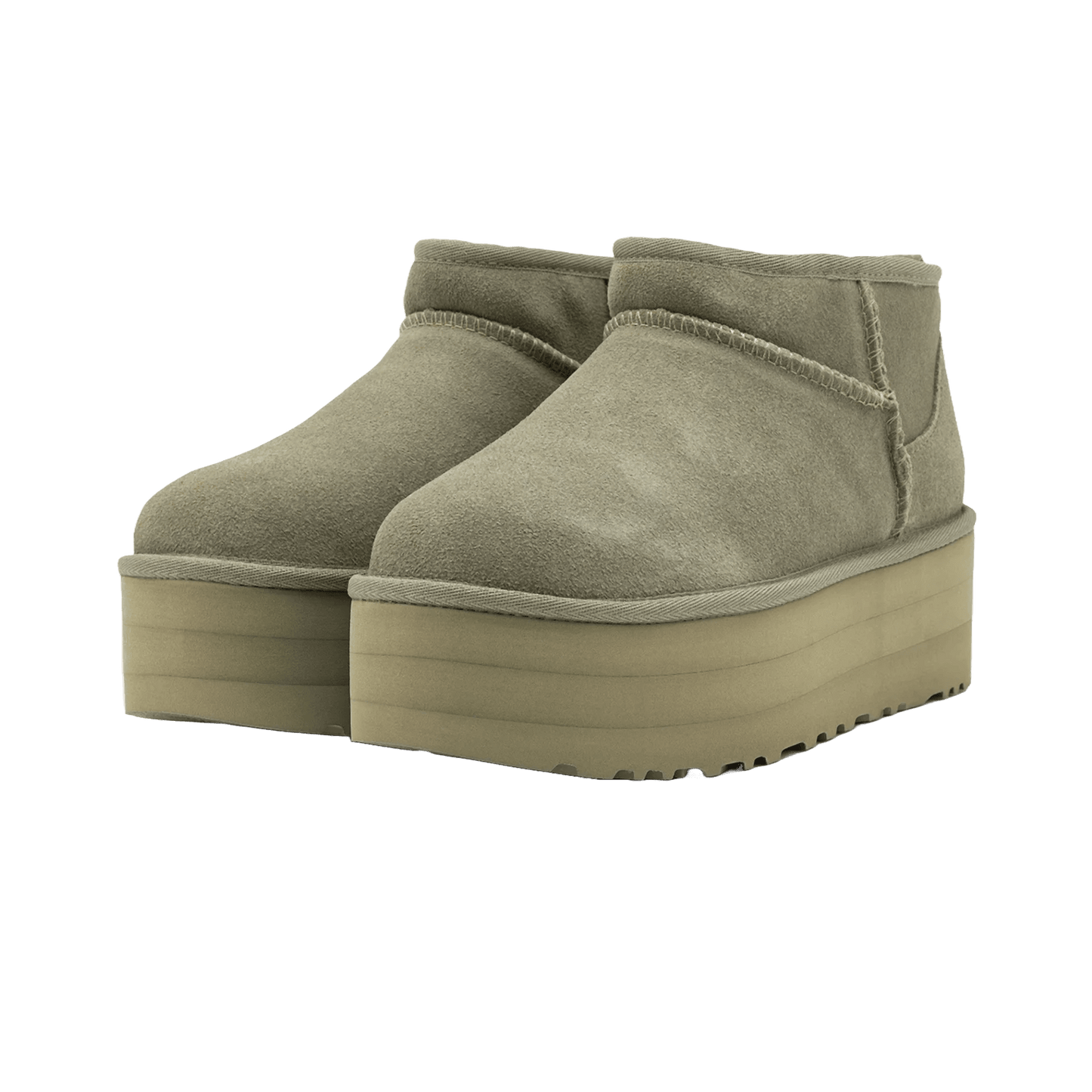 UGG Classic Ultra Mini Platform Boot Shaded Clover (W) Side