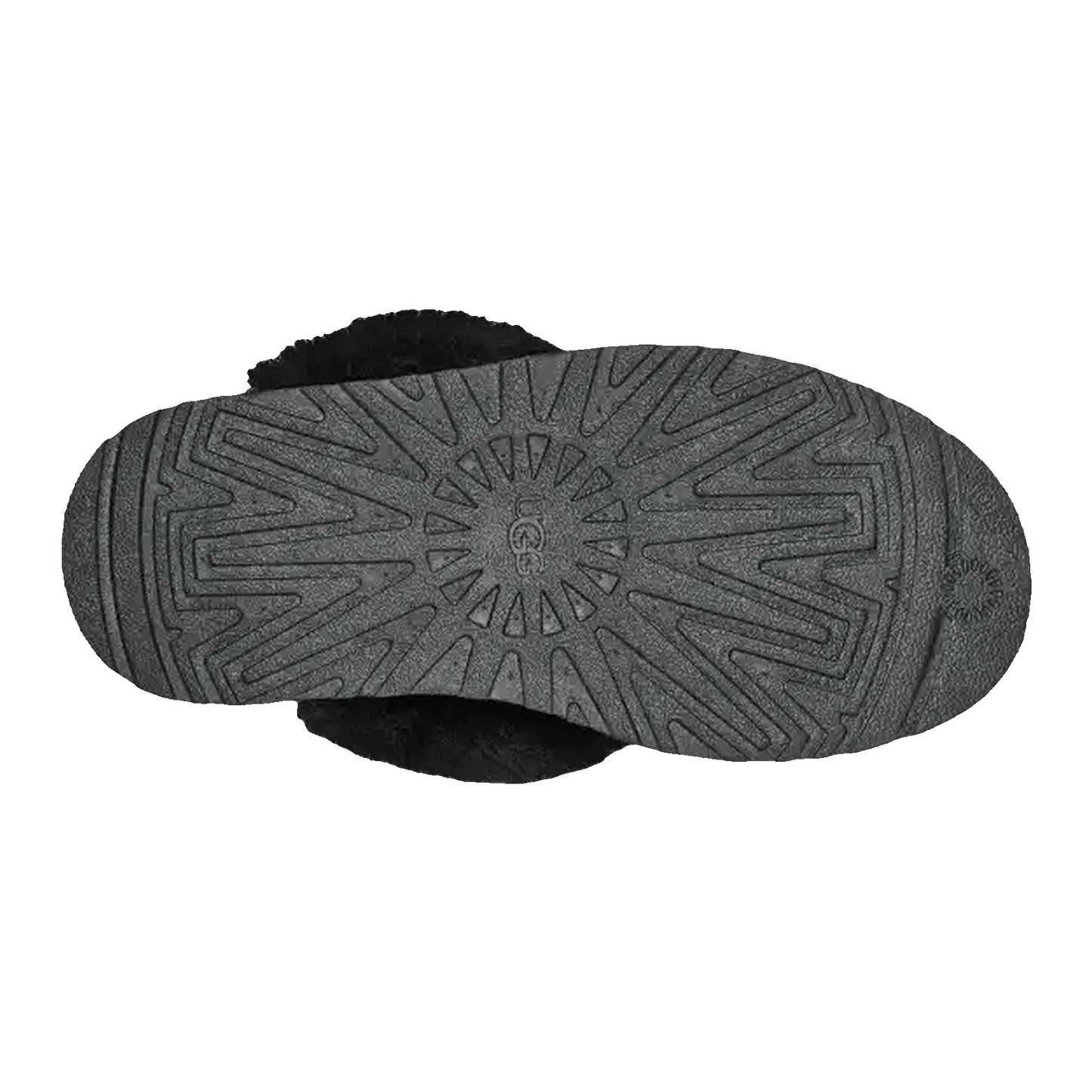 UGG Funkette Slipper Black (Kids) Sohle