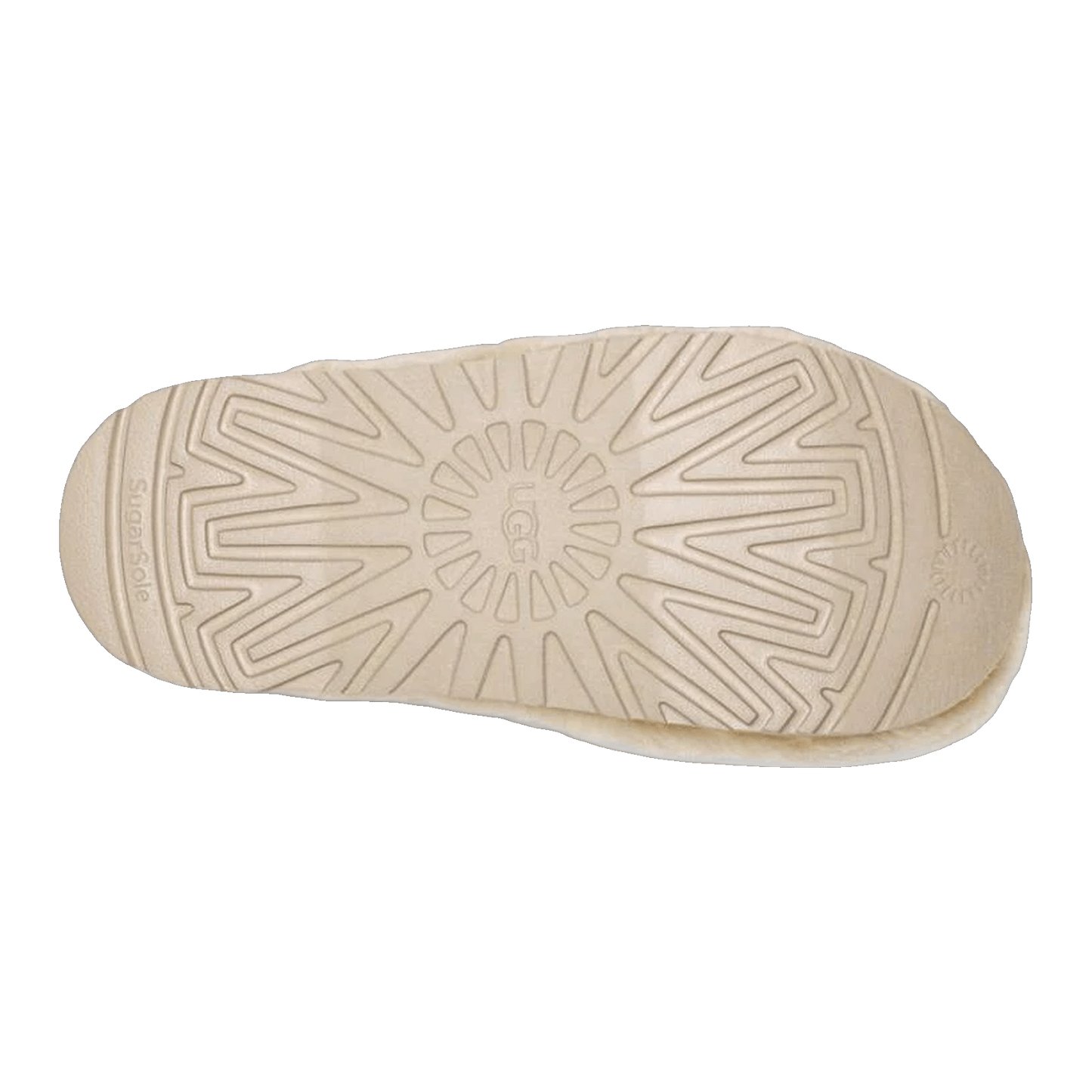 UGG Fuzz Sugar Slide Natural (W) Sohle