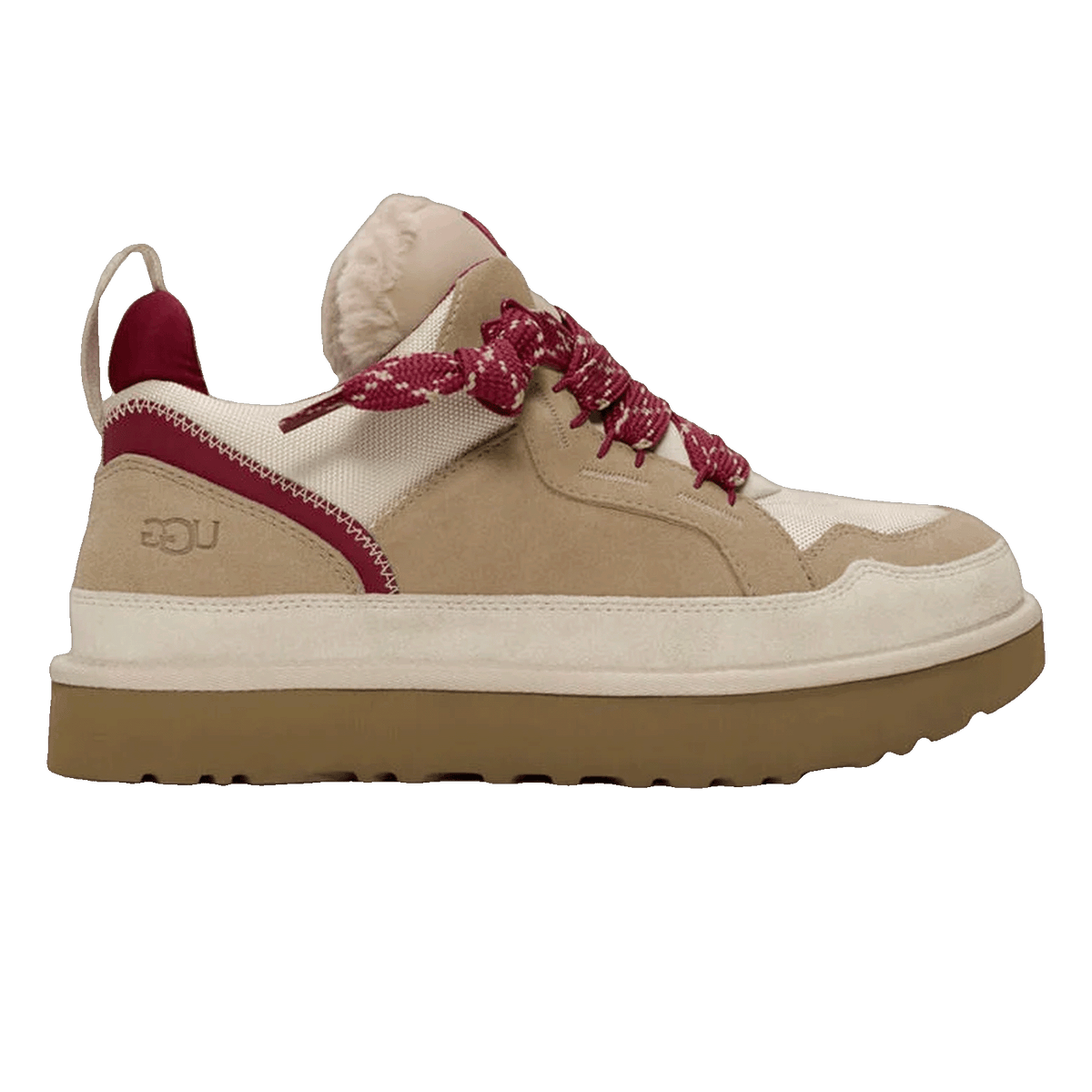 UGG Lowmel Driftwood Biking Red 1170750-DWD