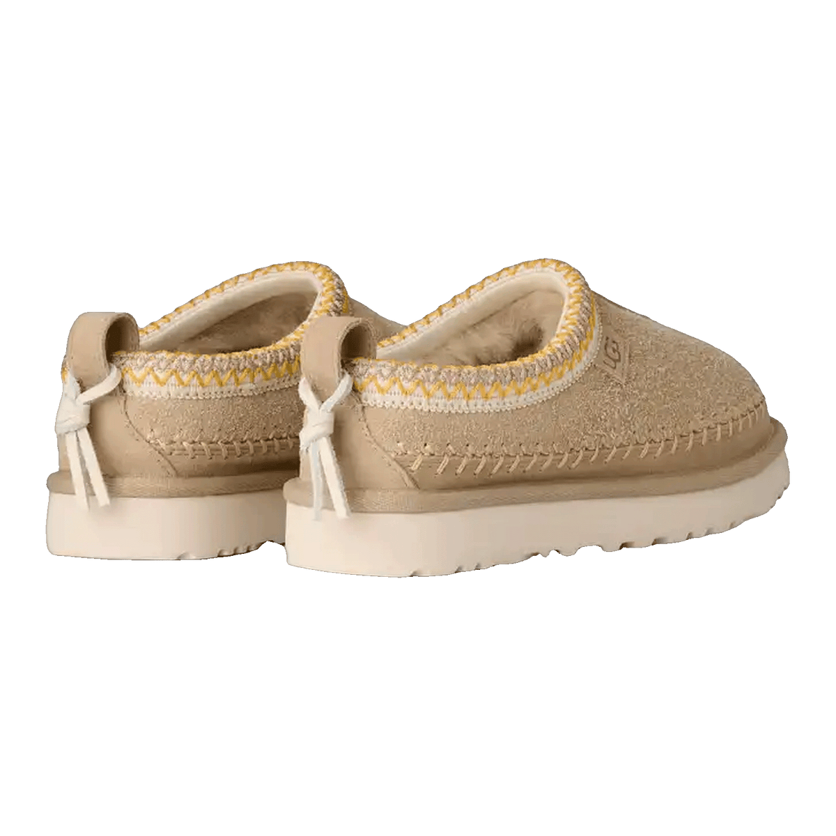 UGG Tasman Biarritz Slipper Mustard Seed (W) Back 1171444-MDSD