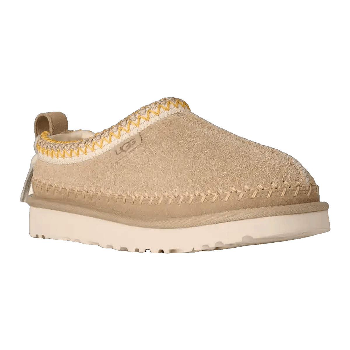 UGG Tasman Biarritz Slipper Mustard Seed (W) Side 1171444-MDSD