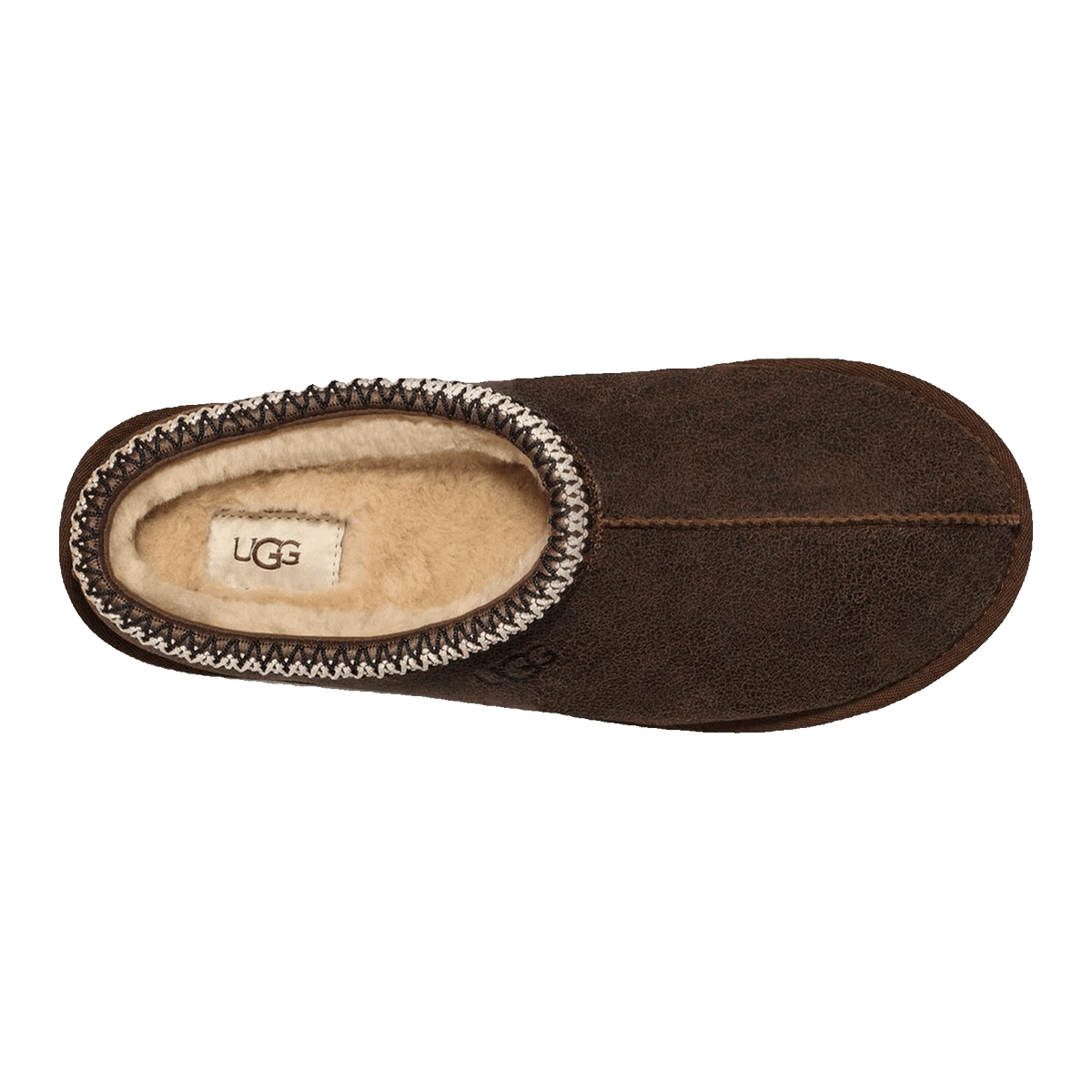 UGG Tasman Distressed Slipper Burnt Cedar Oben 1158172-BCDR