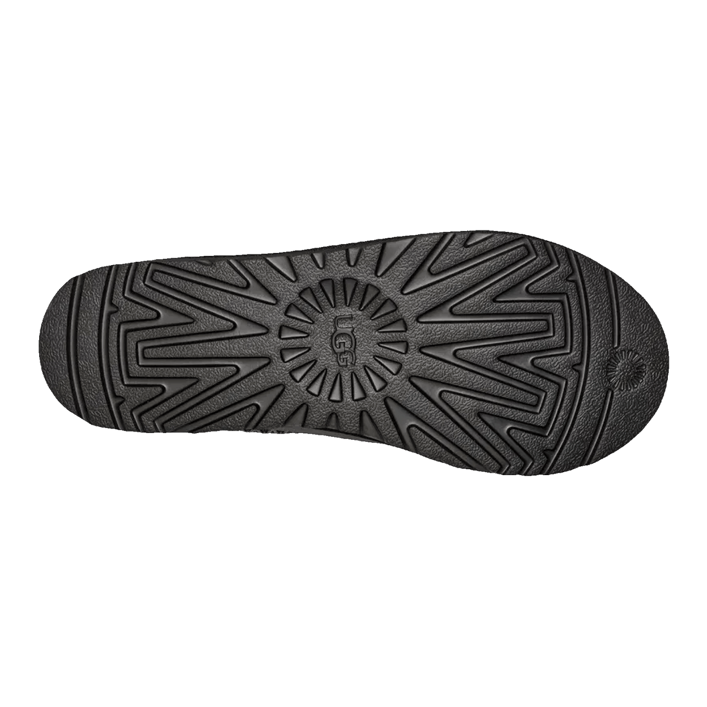 UGG Tasman LTHR Regen Slipper Black Sohle