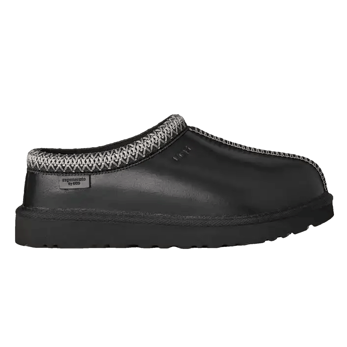 UGG Tasman LTHR Regen Slipper Black (W) 1170292-BLK