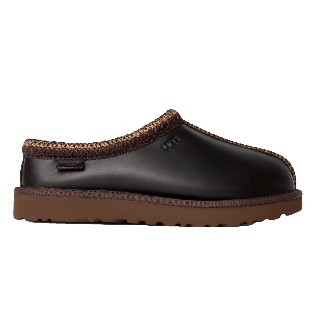 UGG Tasman LTHR Regen Slipper Ironwood (W) 1170292-IWD
