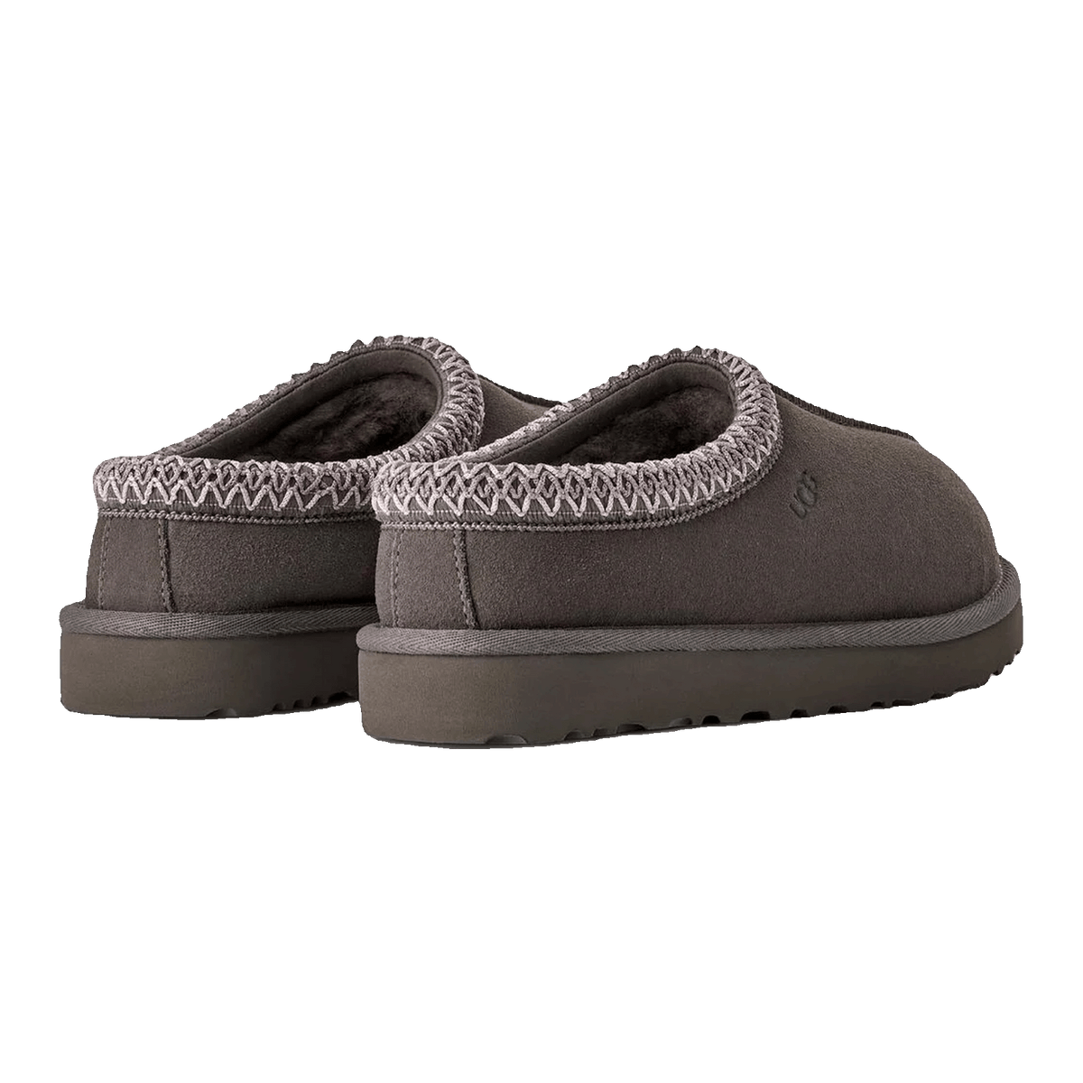 UGG Tasman Slipper Charcoal Sugarplum (W) Back 5955-CCLS