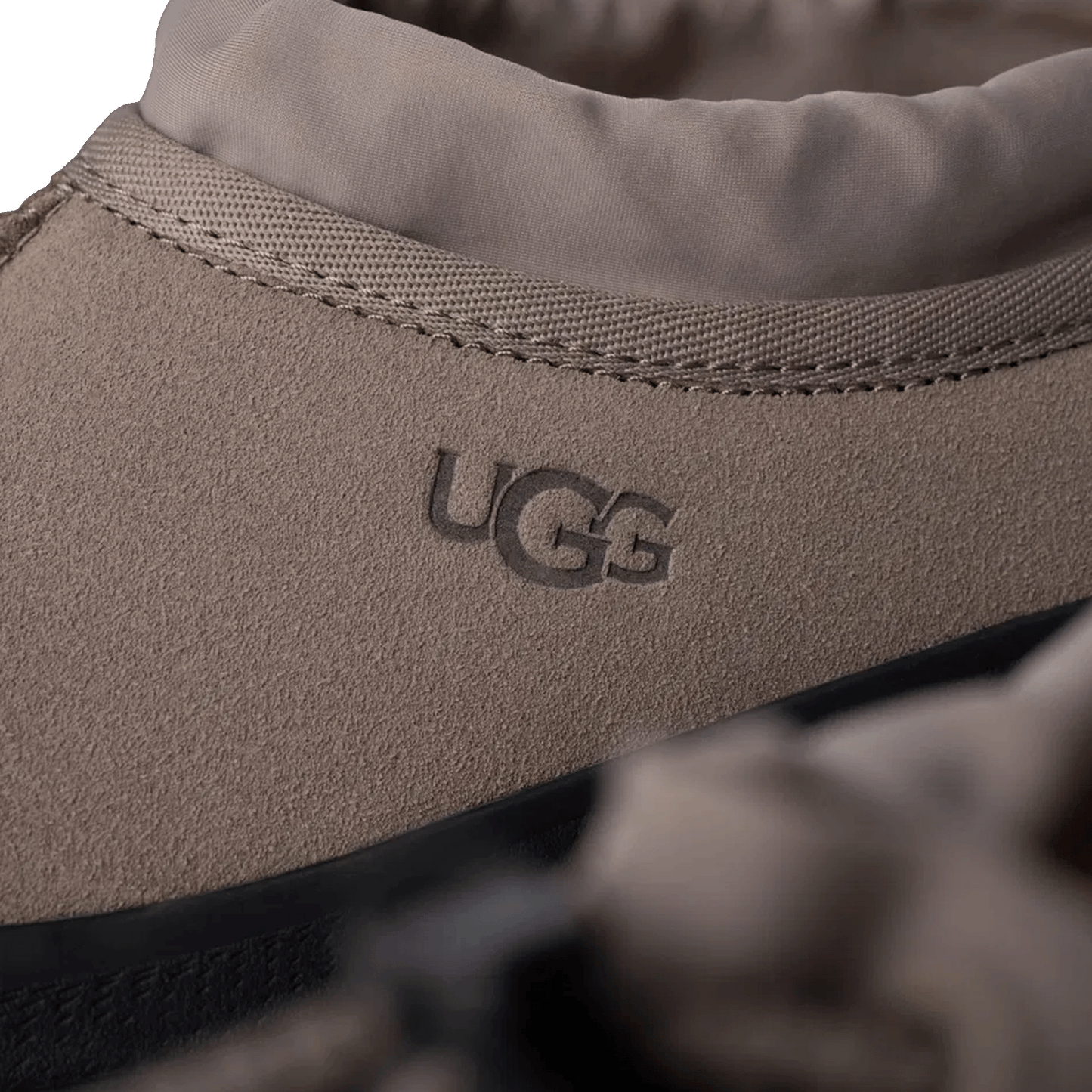 UGG Tasman Weather Hybrid Slipper Smoke Plume Black Detail