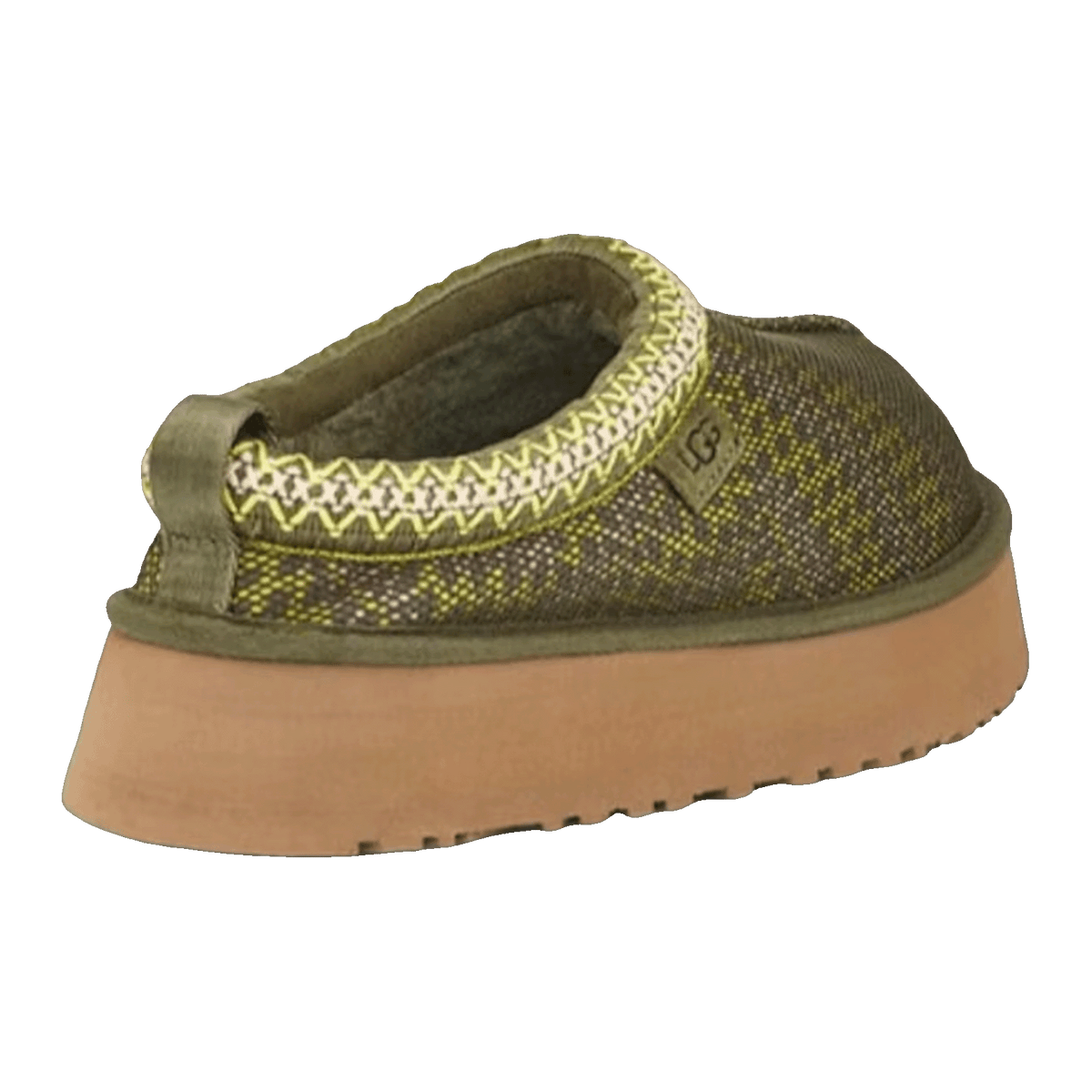 UGG Tazz Maxi Tasman Slipper Burnt Olive (W) Back 1140430-BTOL