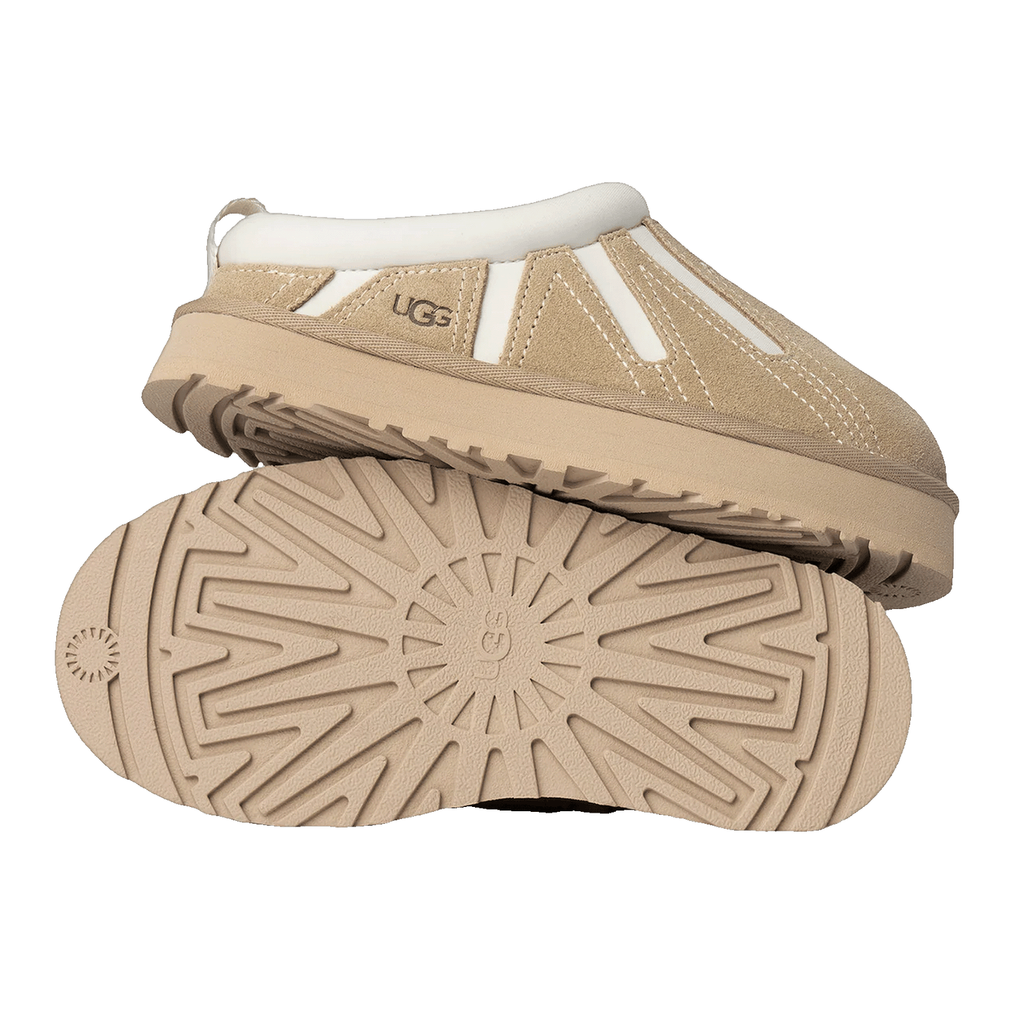 UGG Tazz Sunwave Slipper Mustard Seed (Kids) Sohle
