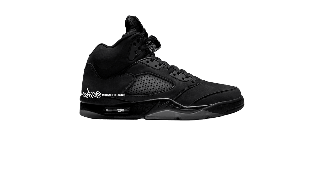 Nike Air Jordan 5 Black Cat Forty Four Sneaker