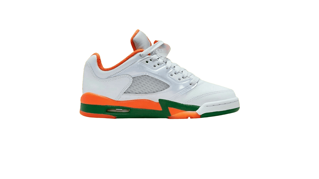 Nike Air Jordan 5 Low GS "Miami Hurricanes"