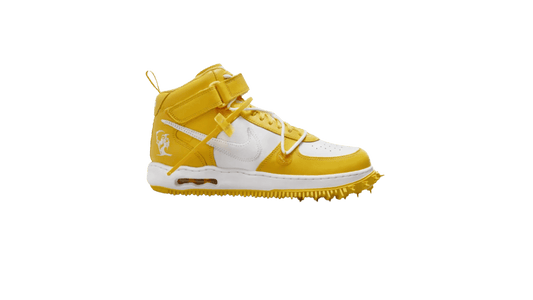 Off-White x Nike Air Force 1 Mid "Varsity Maize"