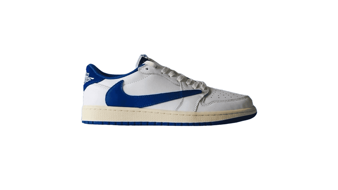 Travis Scott x Fragment x Nike Air Jordan 1 Low OG „Sail Military Blue"