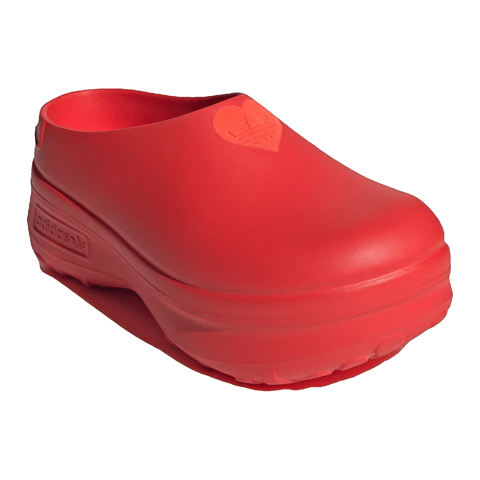 adidas adiFOM Stan Smith Mule Red Solar Red (W) Side JH7280
