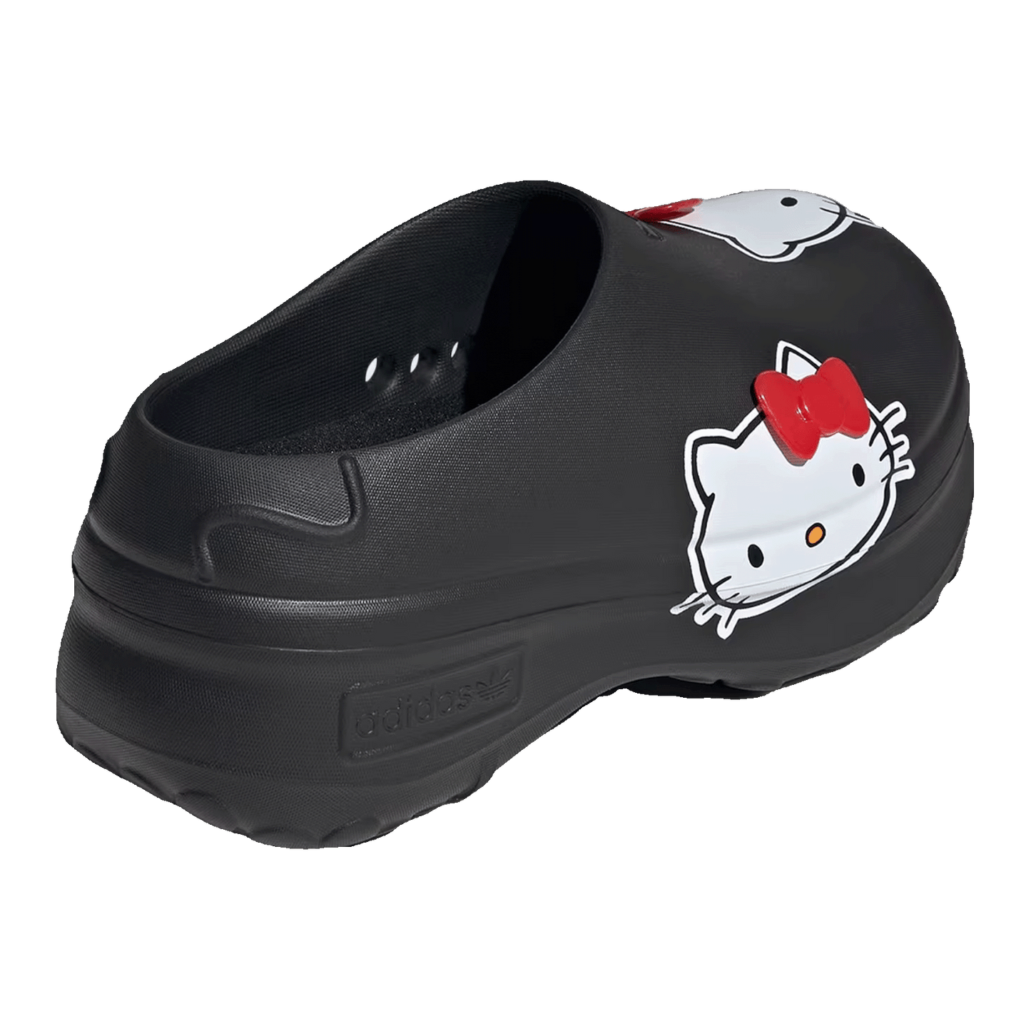adidas adiFOM Stan Smith Mules Hello Kitty Core Black Red Cloud White (W) Back