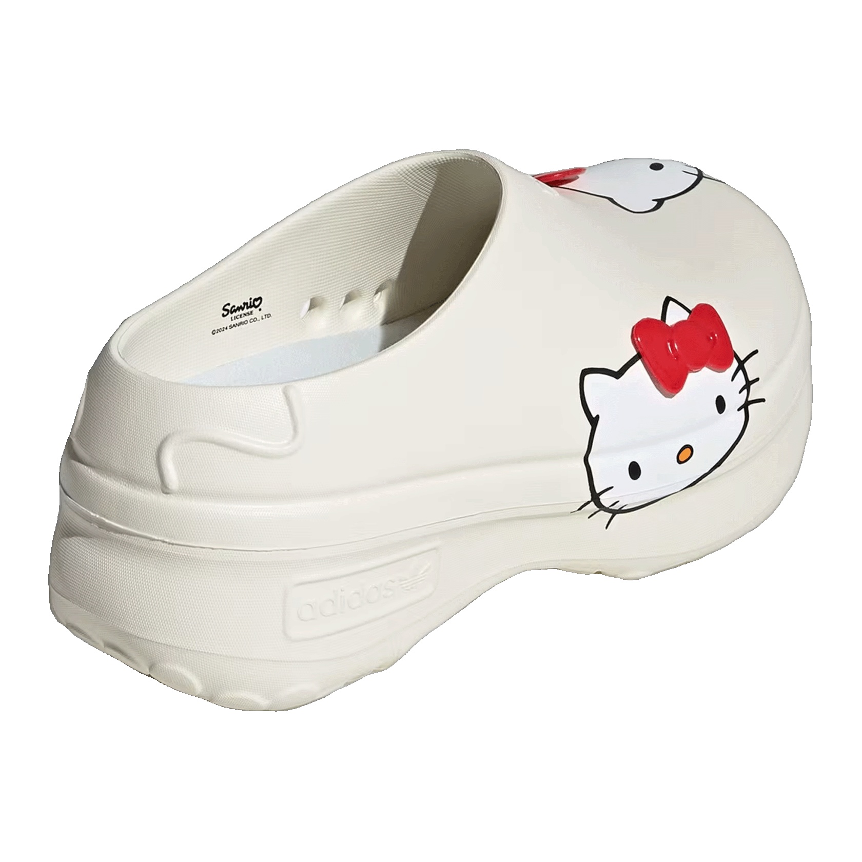 adidas adiFOM Stan Smith Mules Hello Kitty Off White Red Cloud White (W) Back