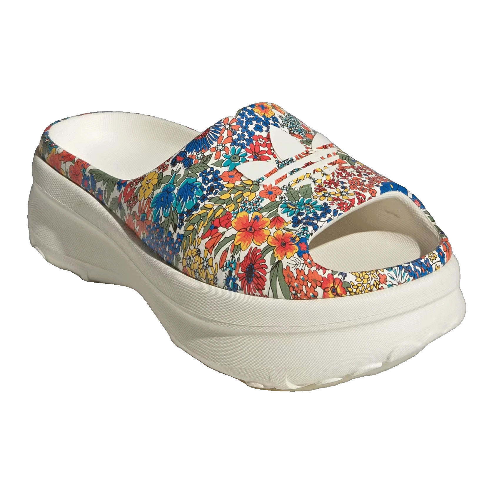adidas adiFOM Stan Smith Slides Liberty London Floral (W) Side
