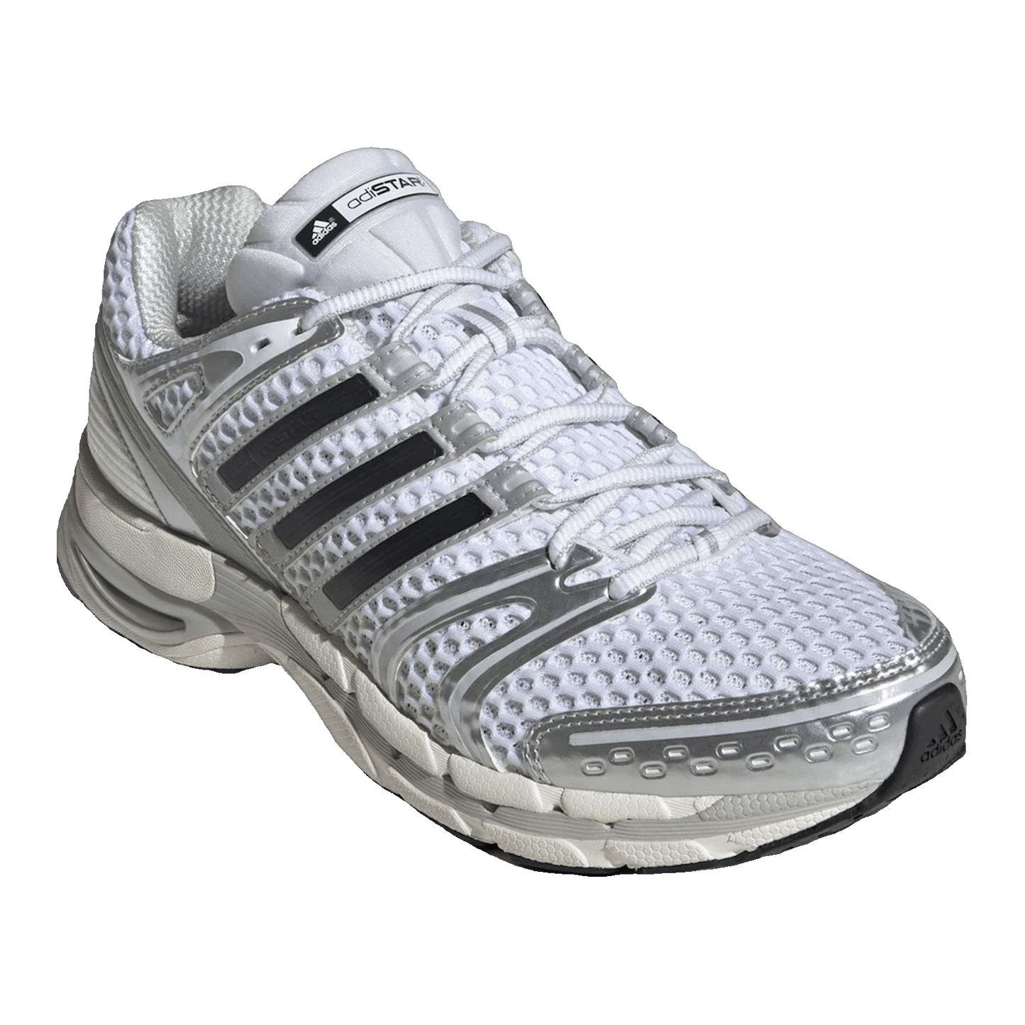 adidas Adistar Control 5 Silver Metallic Black Side JQ4168