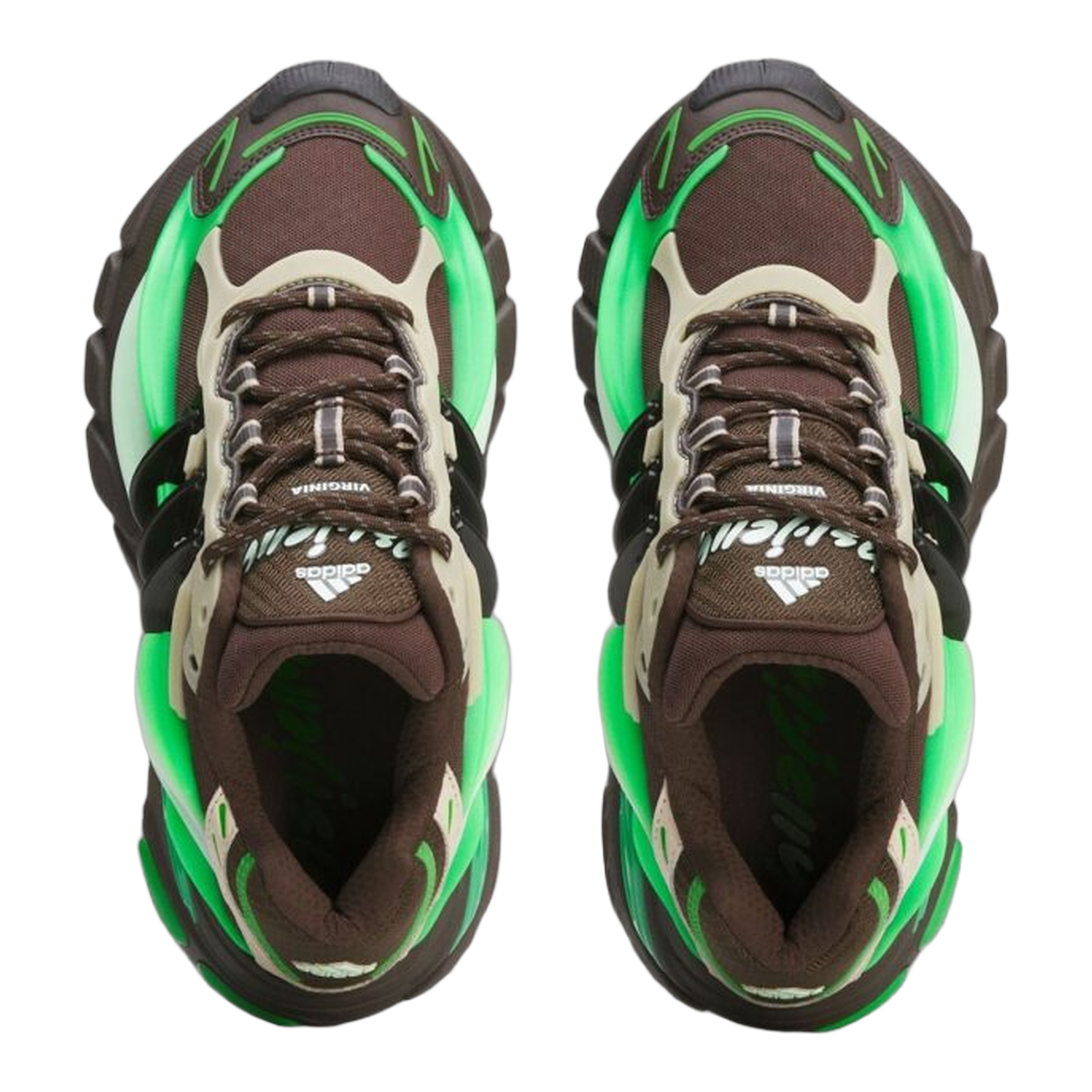 adidas Adistar Jellyfish Pharrell Williams Brown Green Oben KK2888