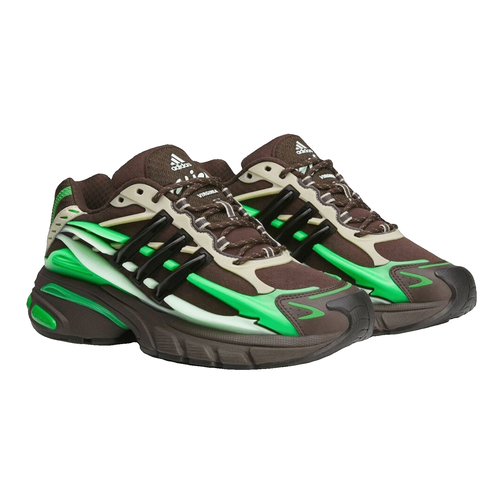 adidas Adistar Jellyfish Pharrell Williams Brown Green Side KK2888