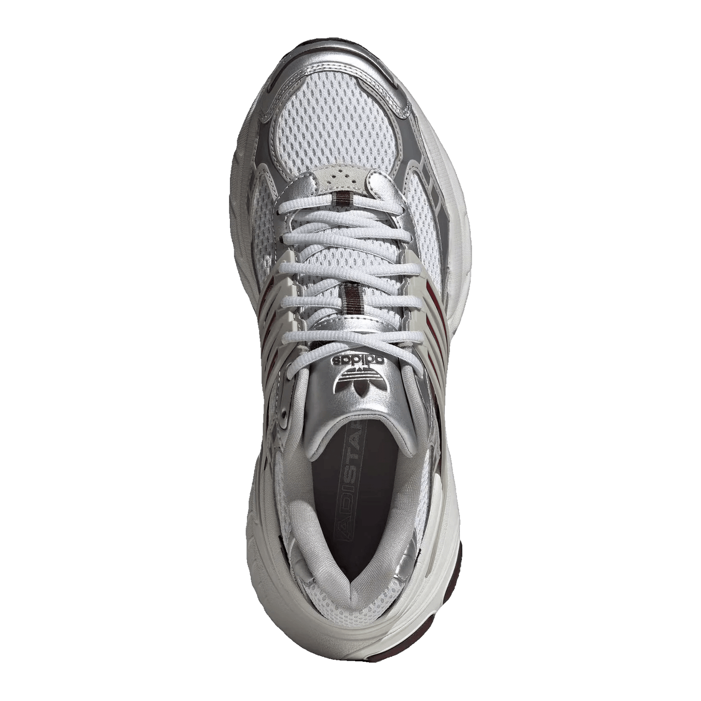 adidas Adistar XLG Off White Metallic Silver Red Oben IH3382