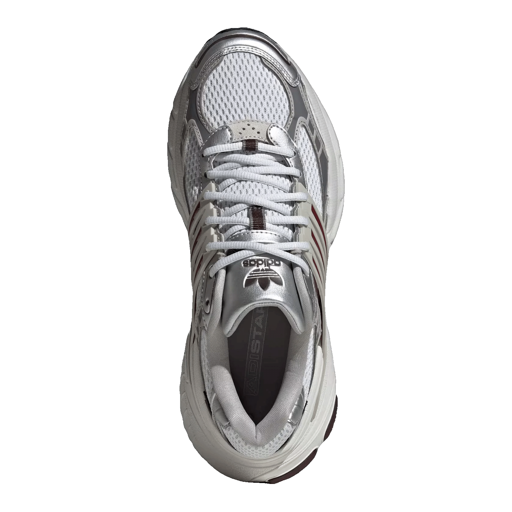 adidas Adistar XLG Off White Metallic Silver Red Oben IH3382